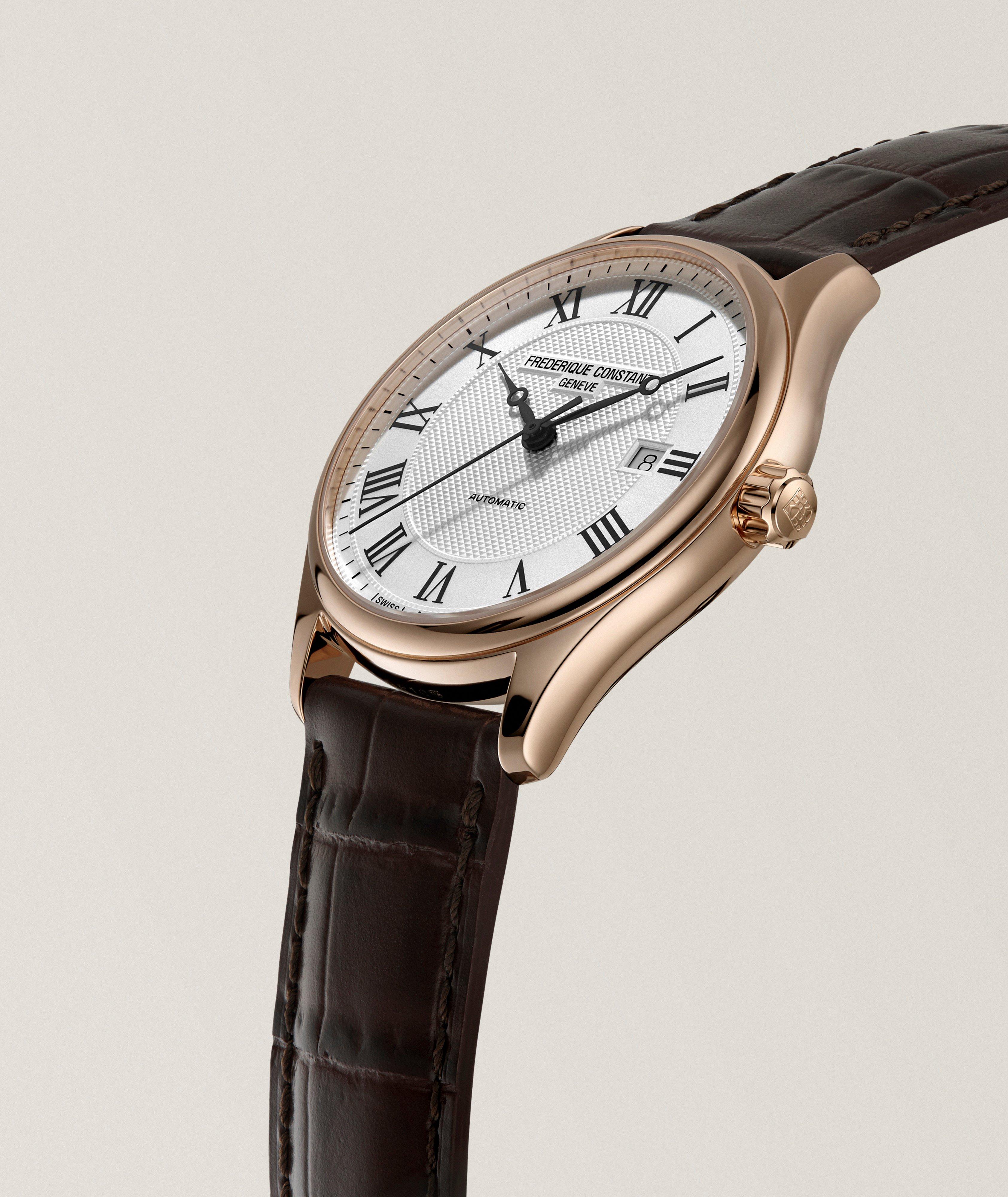 Montre automatique Classics Index cuir image 2