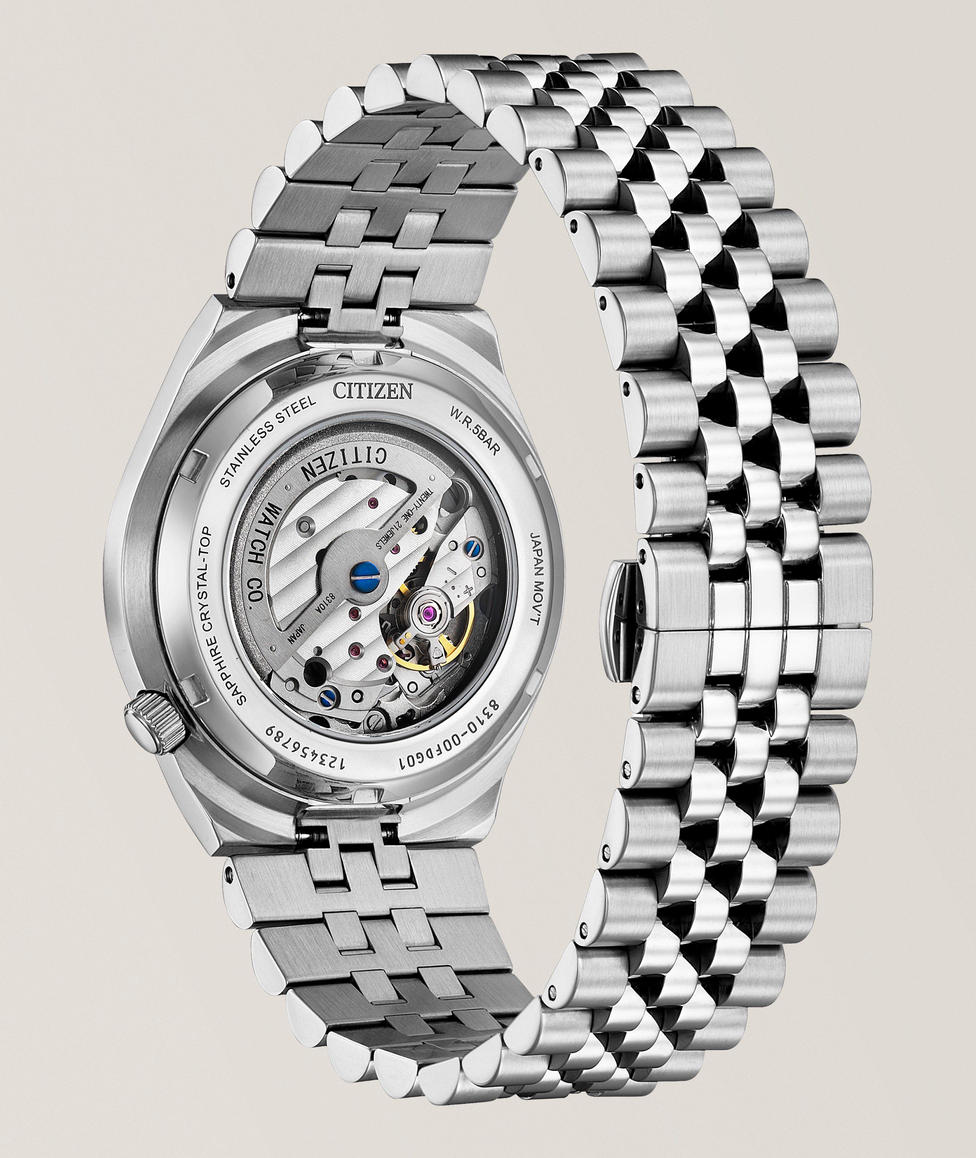 Montre automatique Tsuyosa 60 acier inoxydable image 1