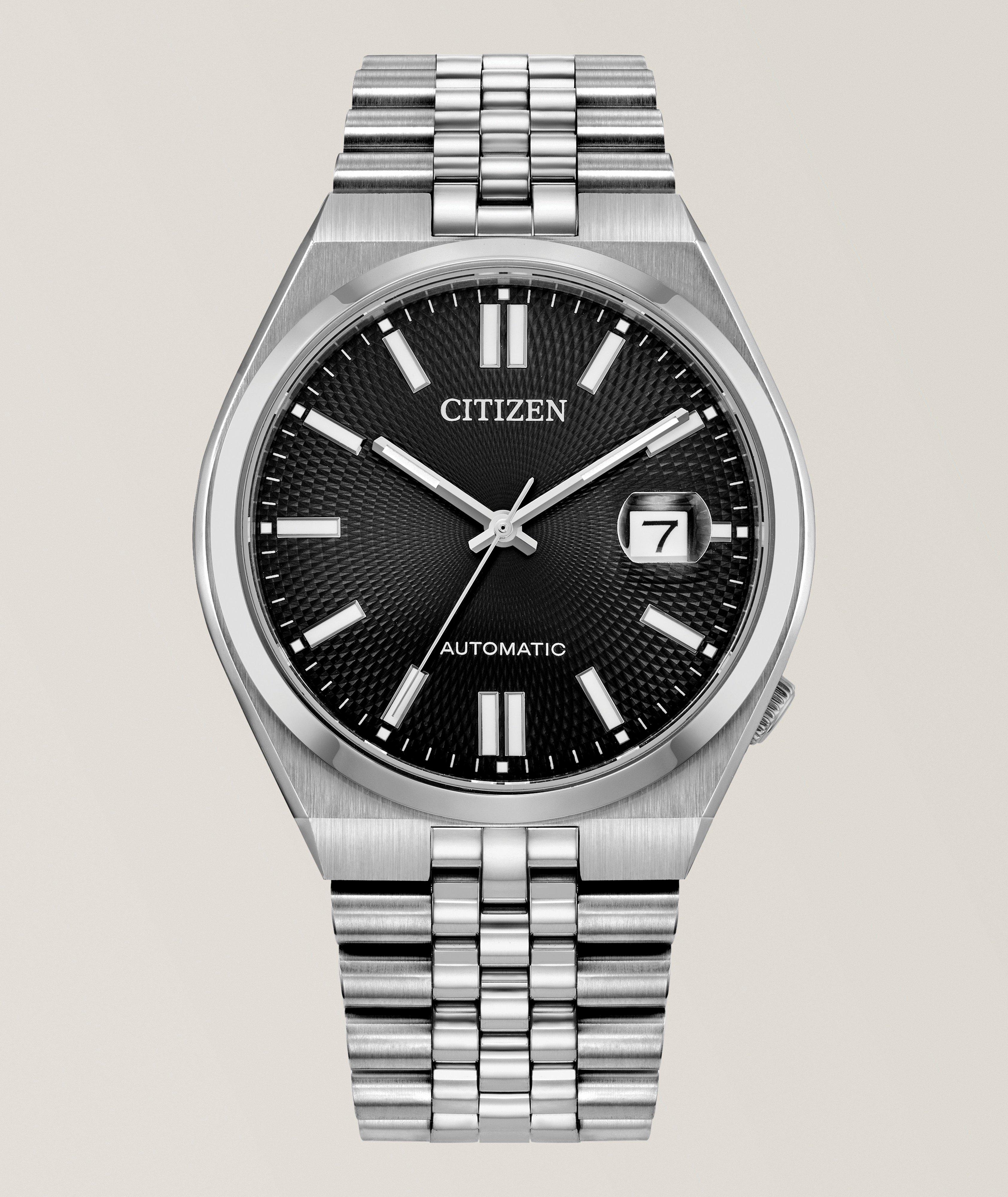 Montre automatique Tsuyosa 60 acier inoxydable image 0