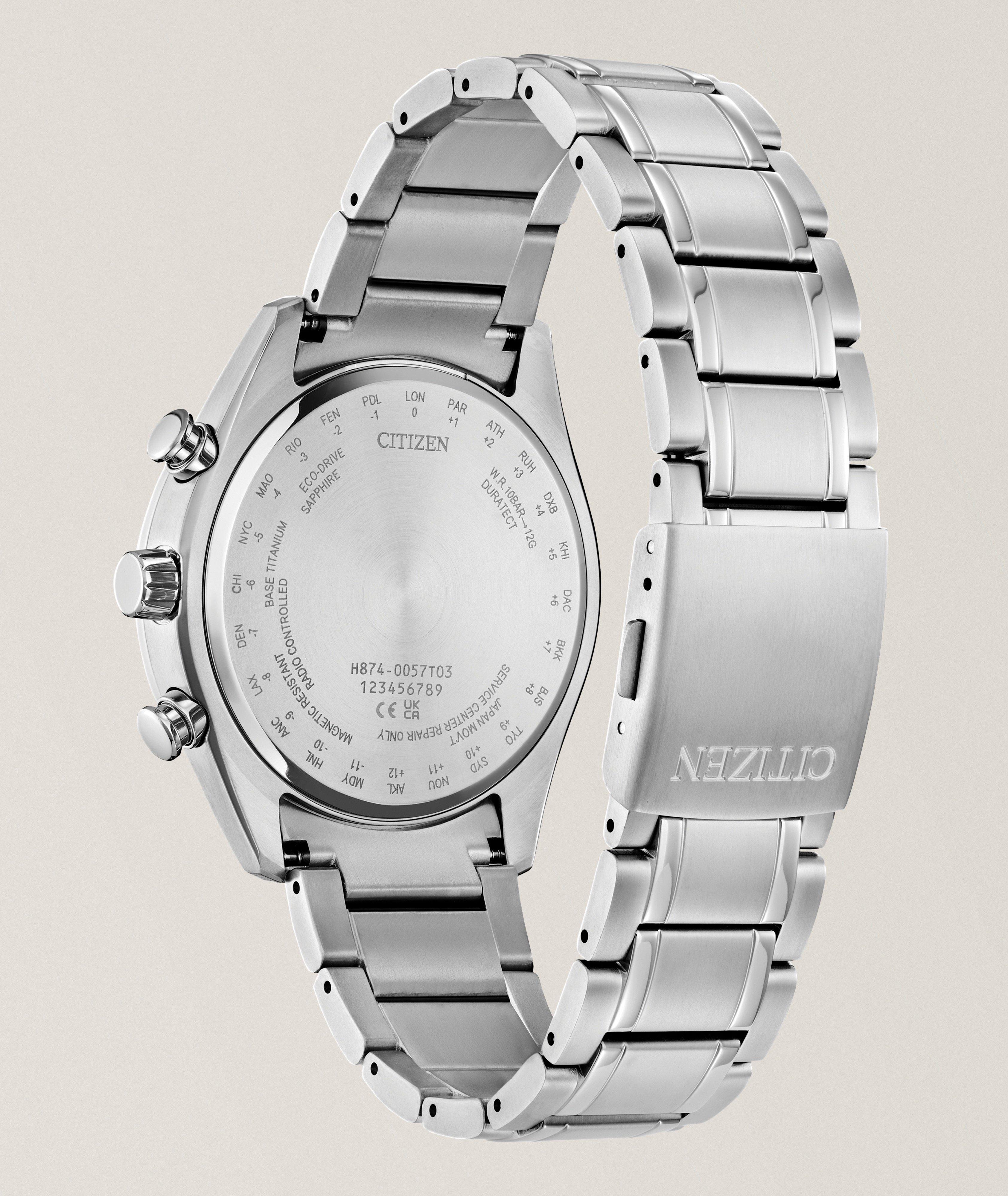 Montre Tsuki-yomi A-T acier inoxydable image 1