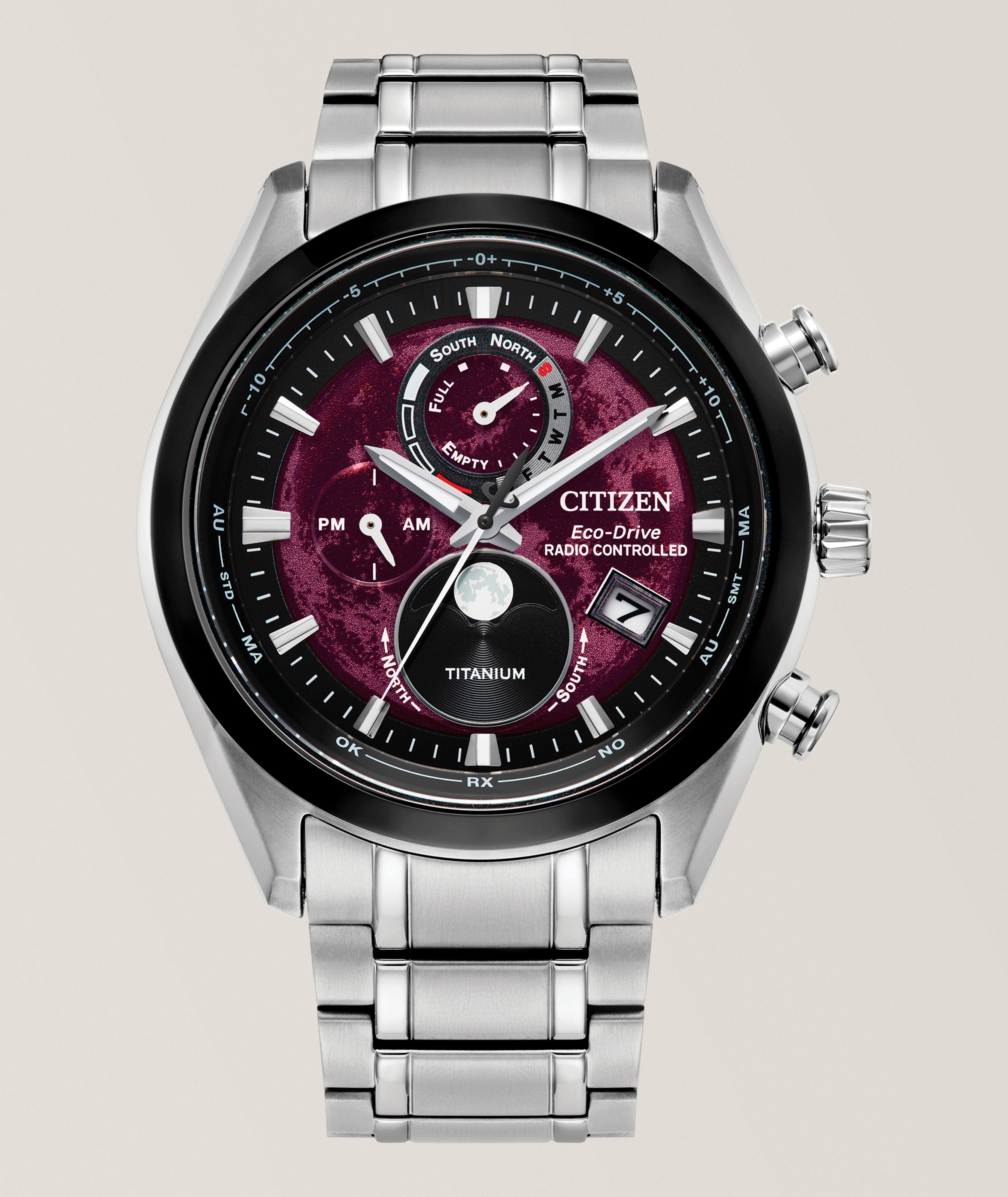 Montre Tsuki-yomi A-T acier inoxydable image 0