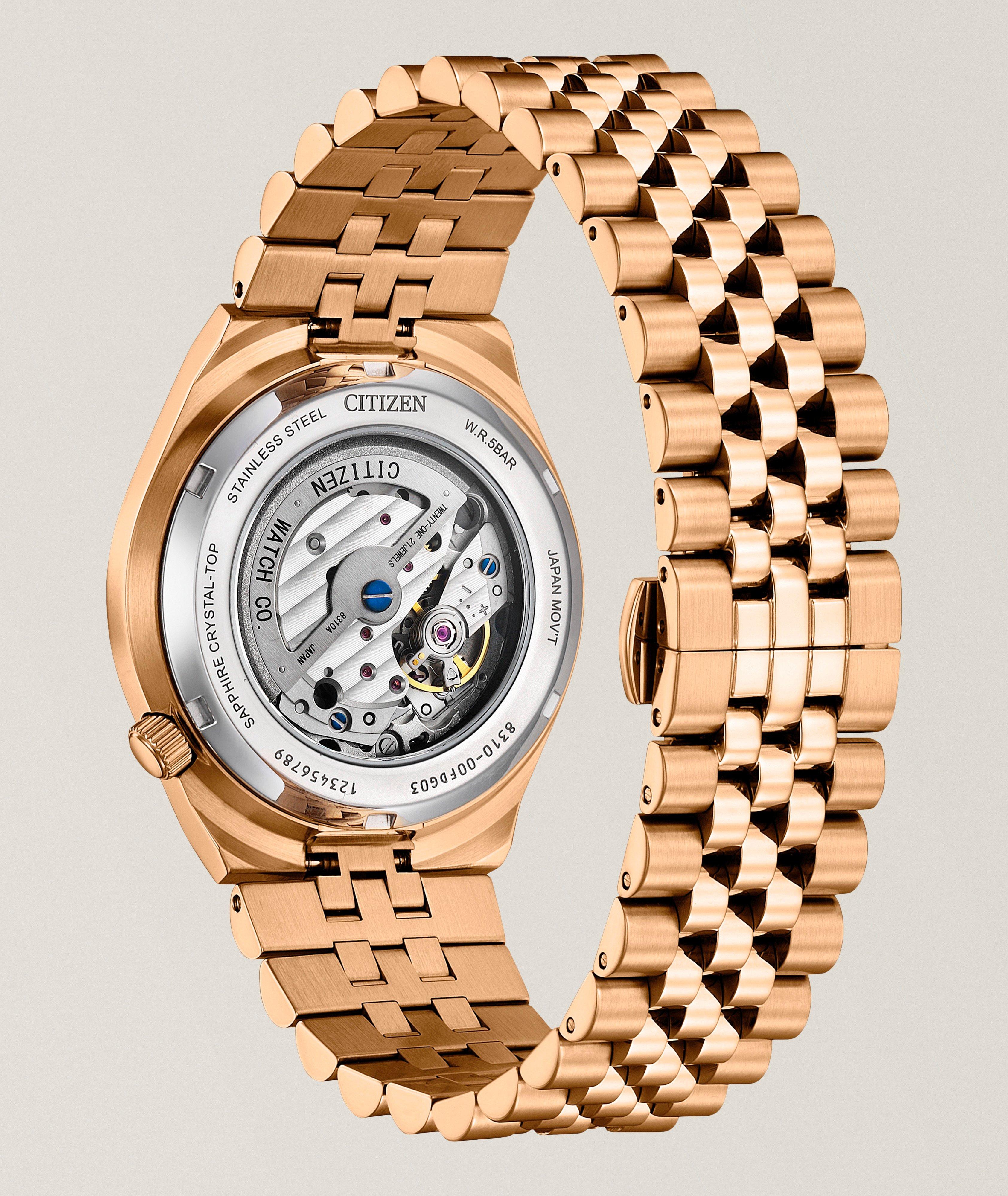 Montre automatique Tsuyosa 60 acier inoxydable image 1