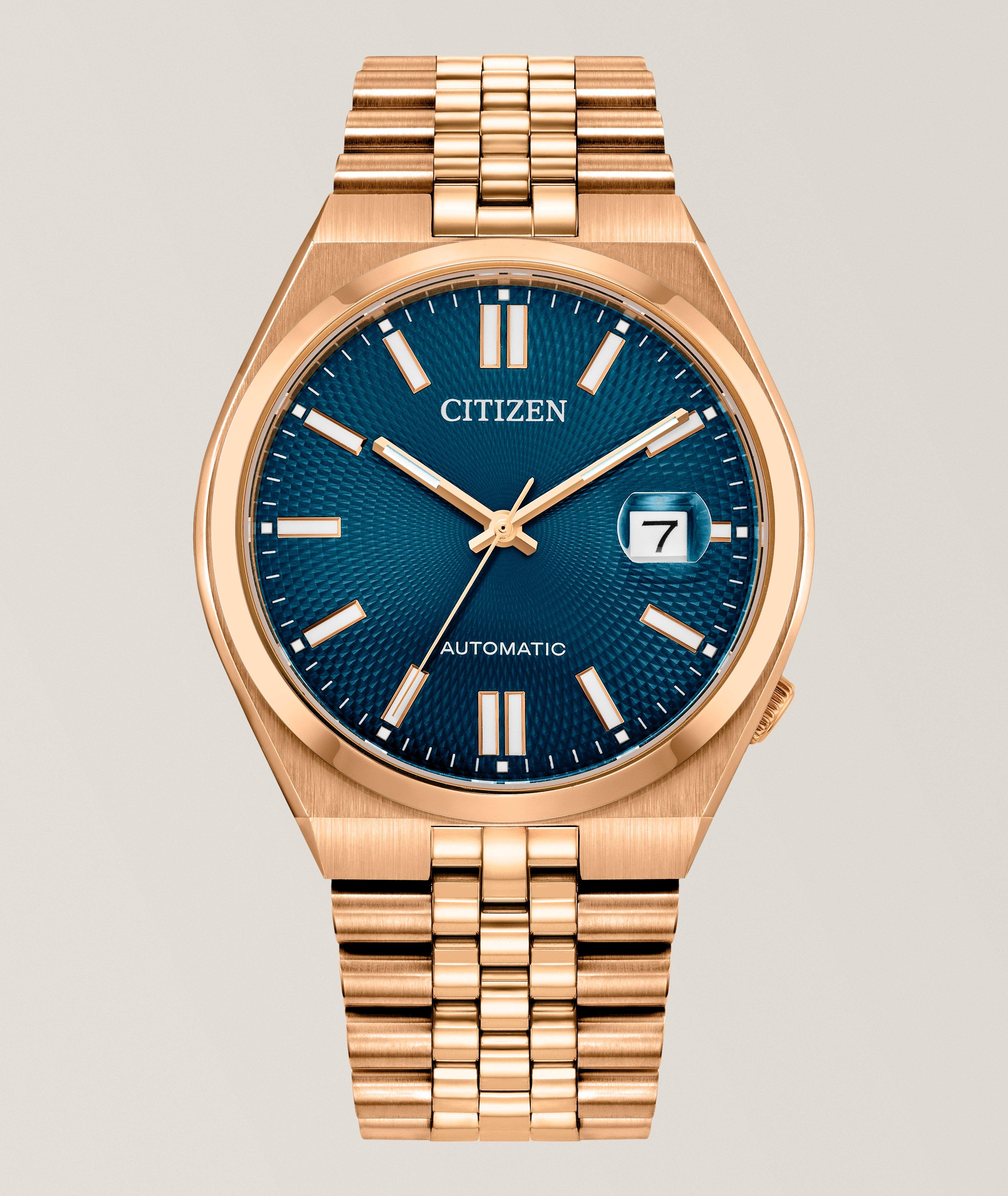 Montre automatique Tsuyosa 60 acier inoxydable image 0