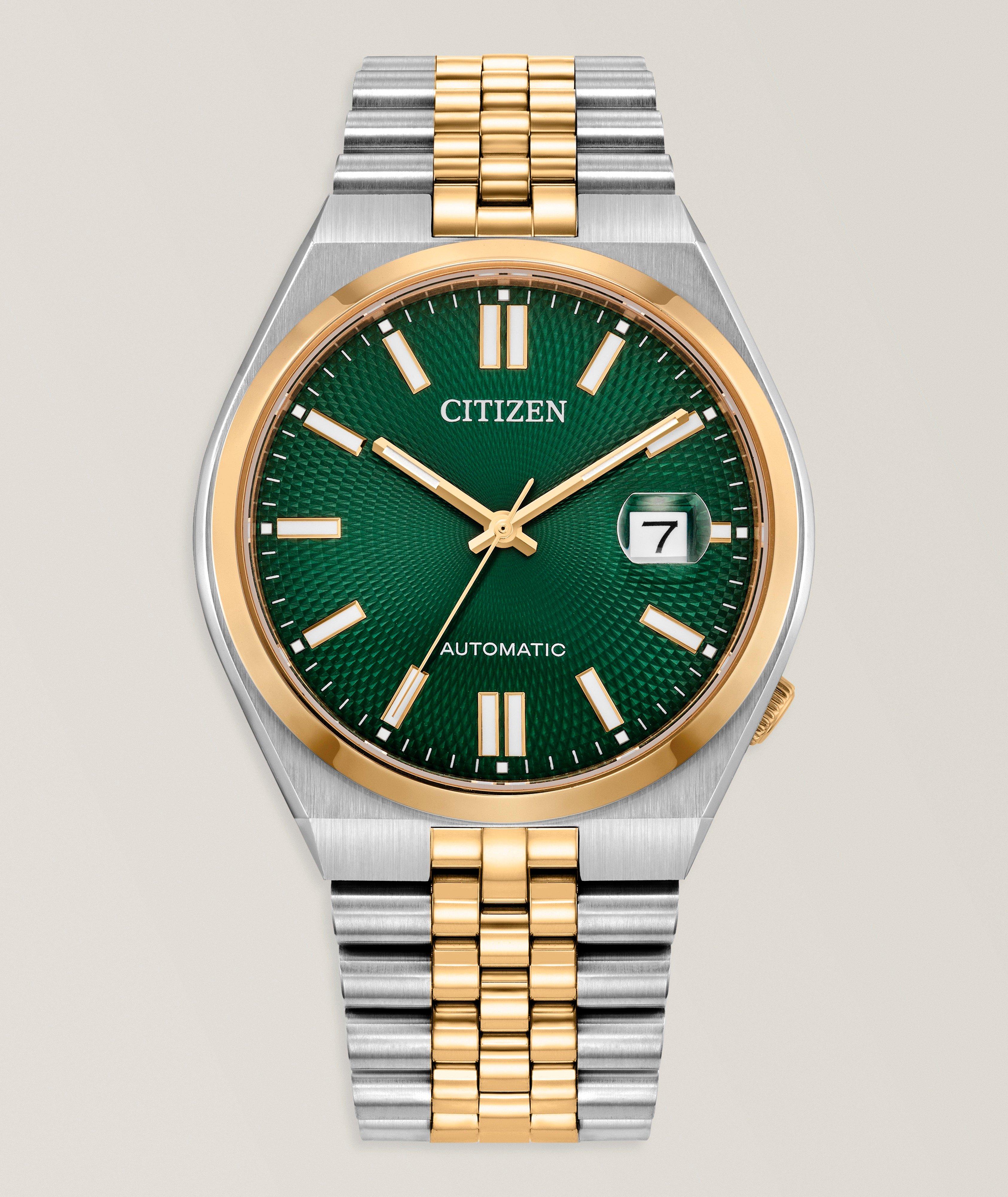 Montre automatique Tsuyosa 60 acier inoxydable  image 0