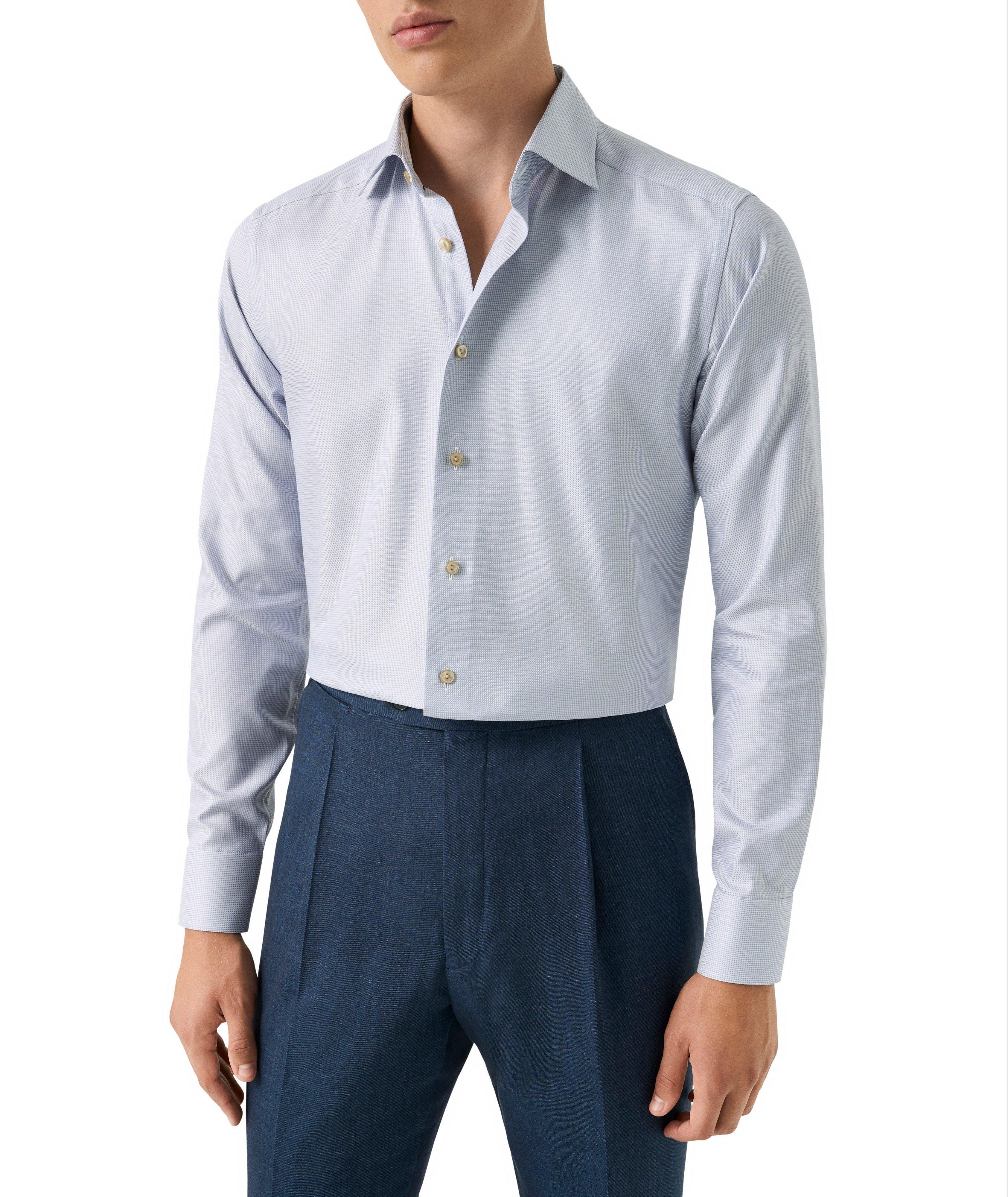 Chemise habillée sergé signature coupe-ajustée image 1