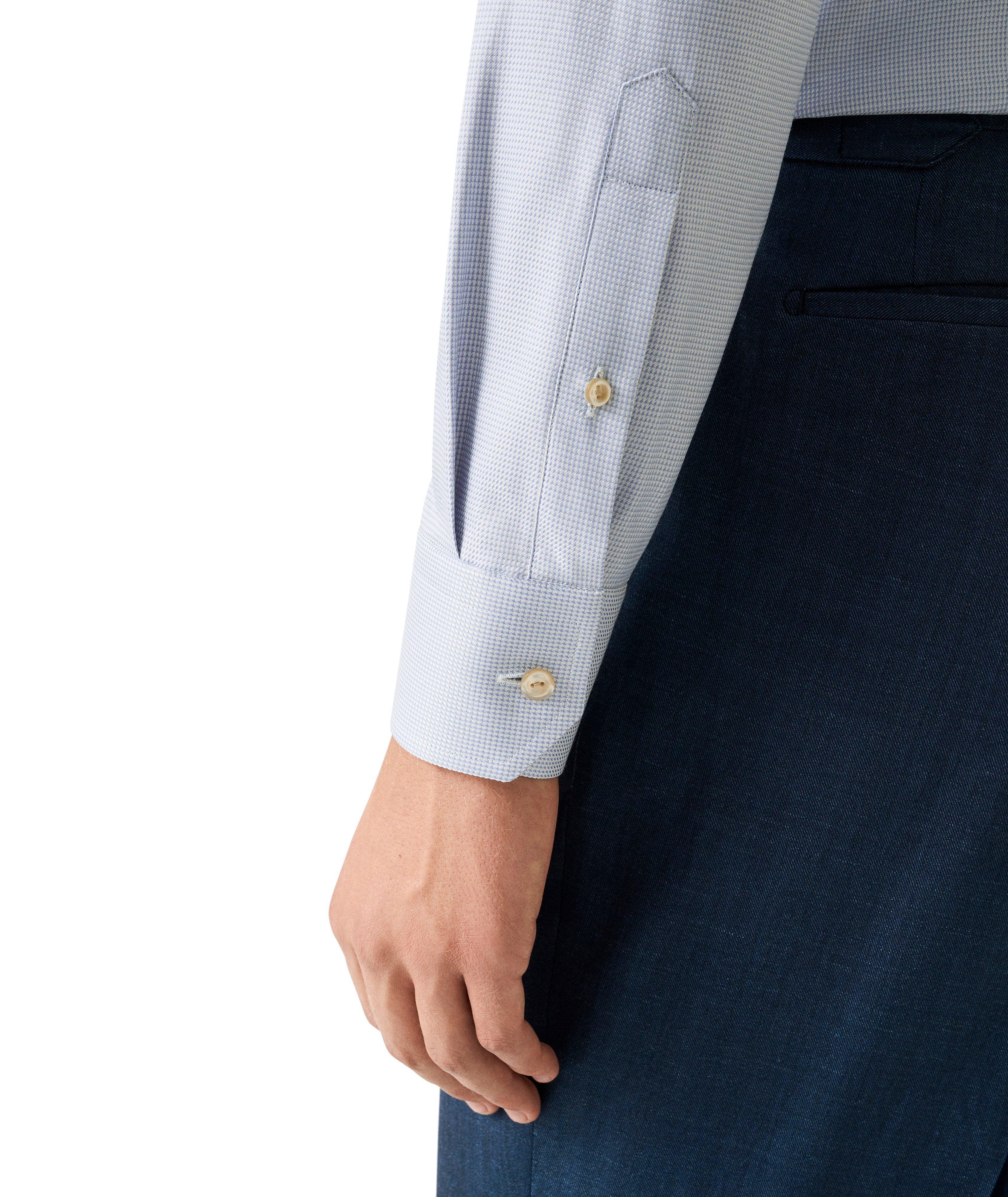 Chemise habillée sergé signature coupe-ajustée image 4