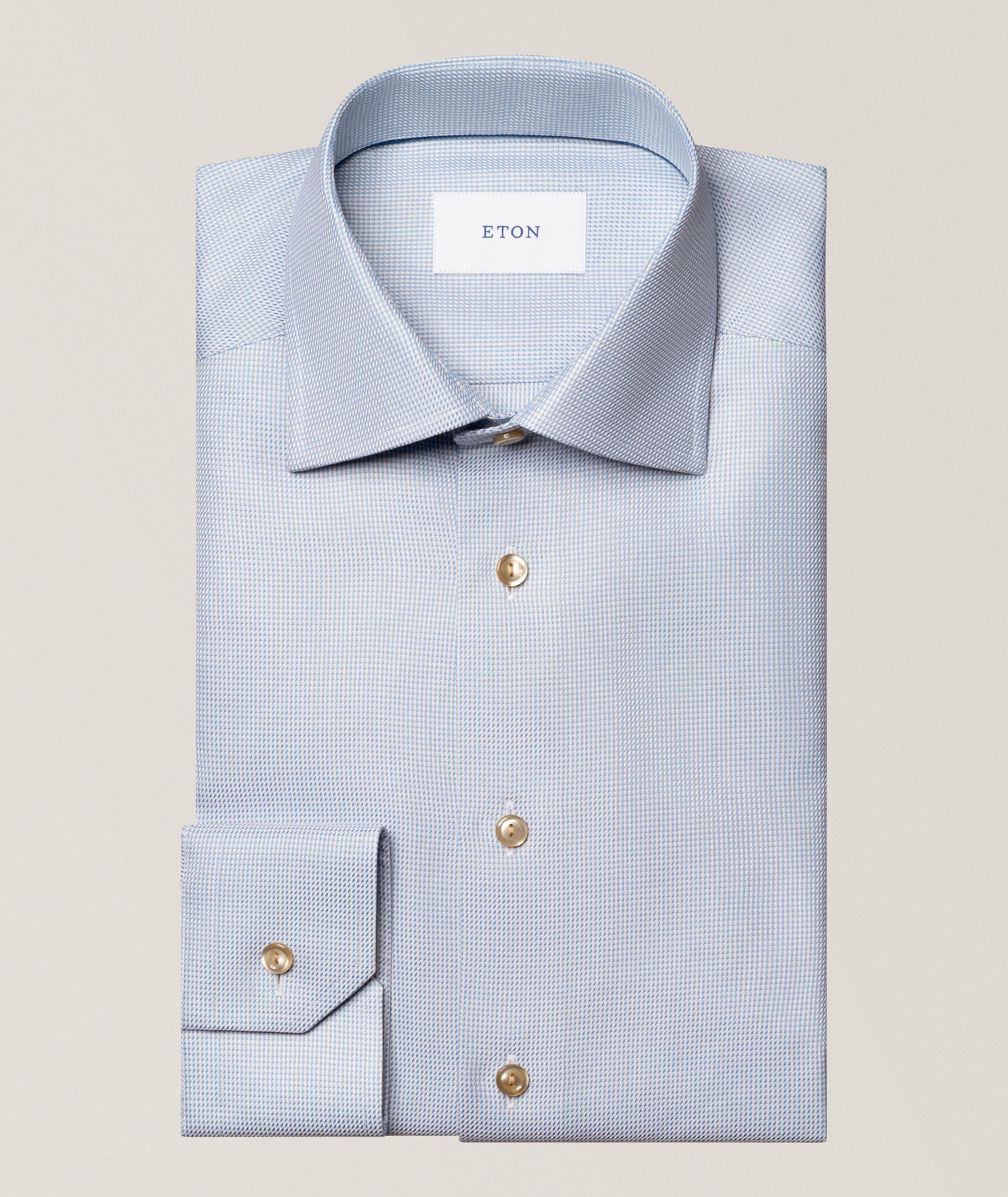 Eton Chemise habillée sergé signature coupe-ajustée