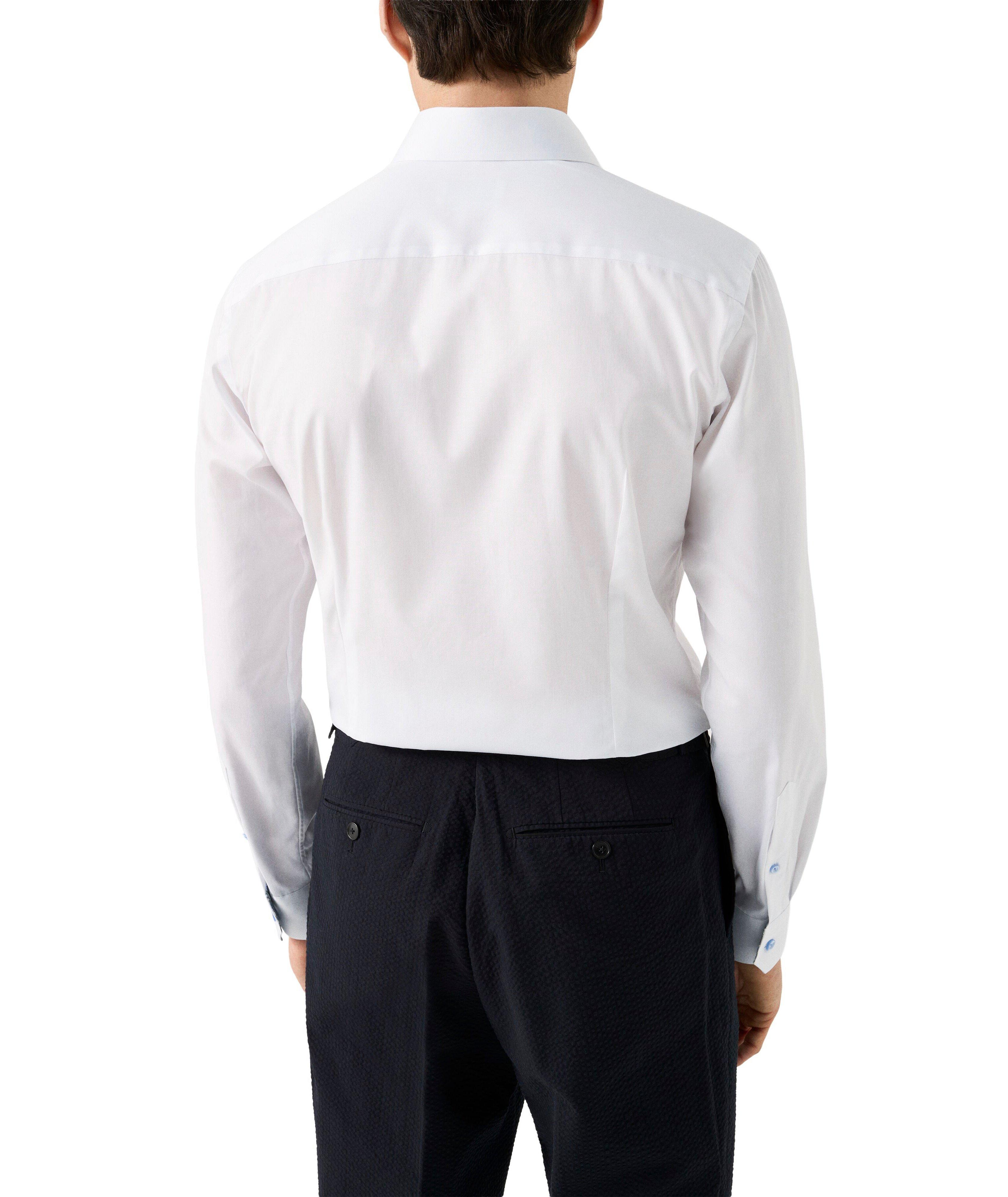 Slim-Fit Floral-Effect Dress Shirt image 2