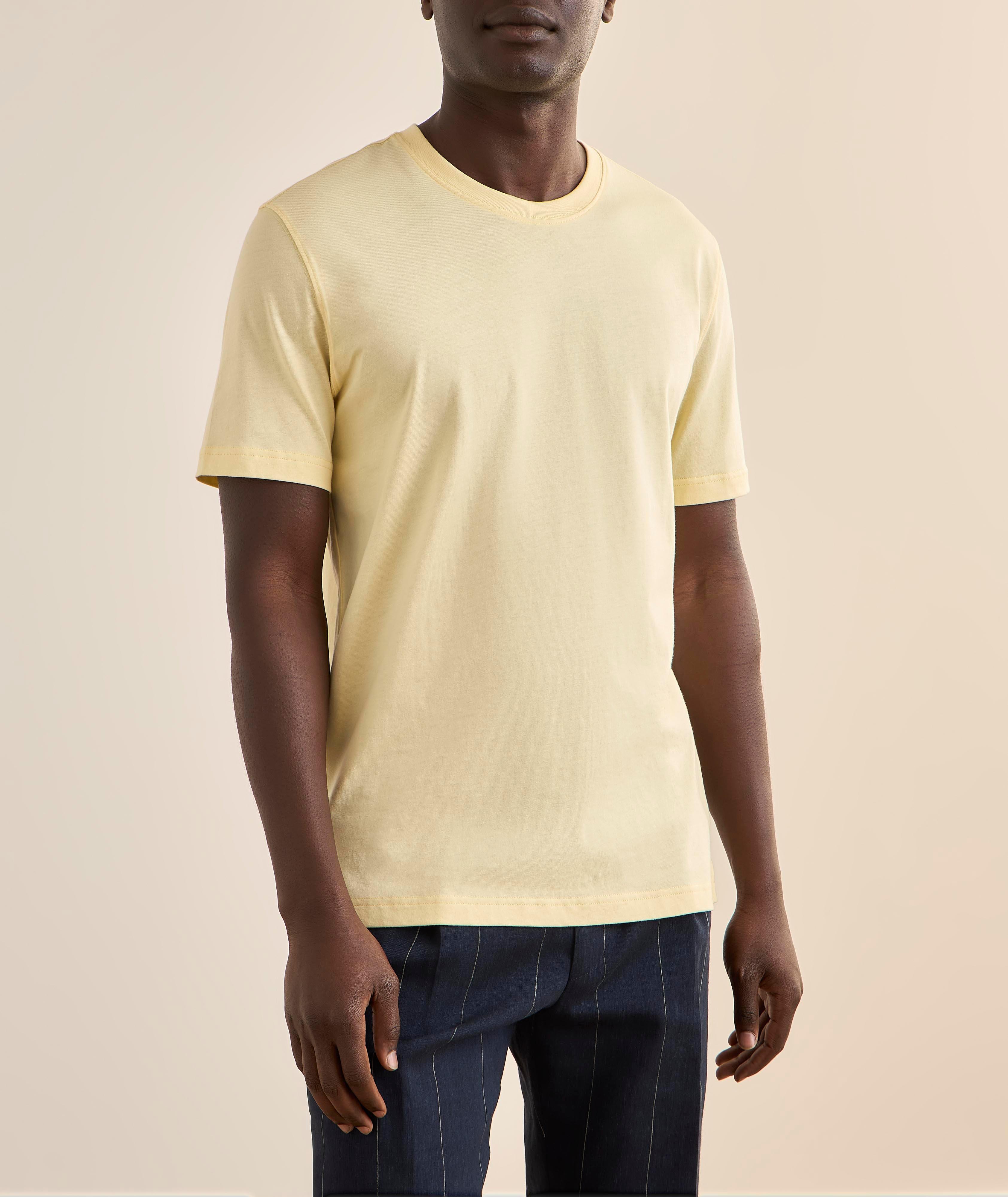 T-shirt encolure ronde coton Supima image 1