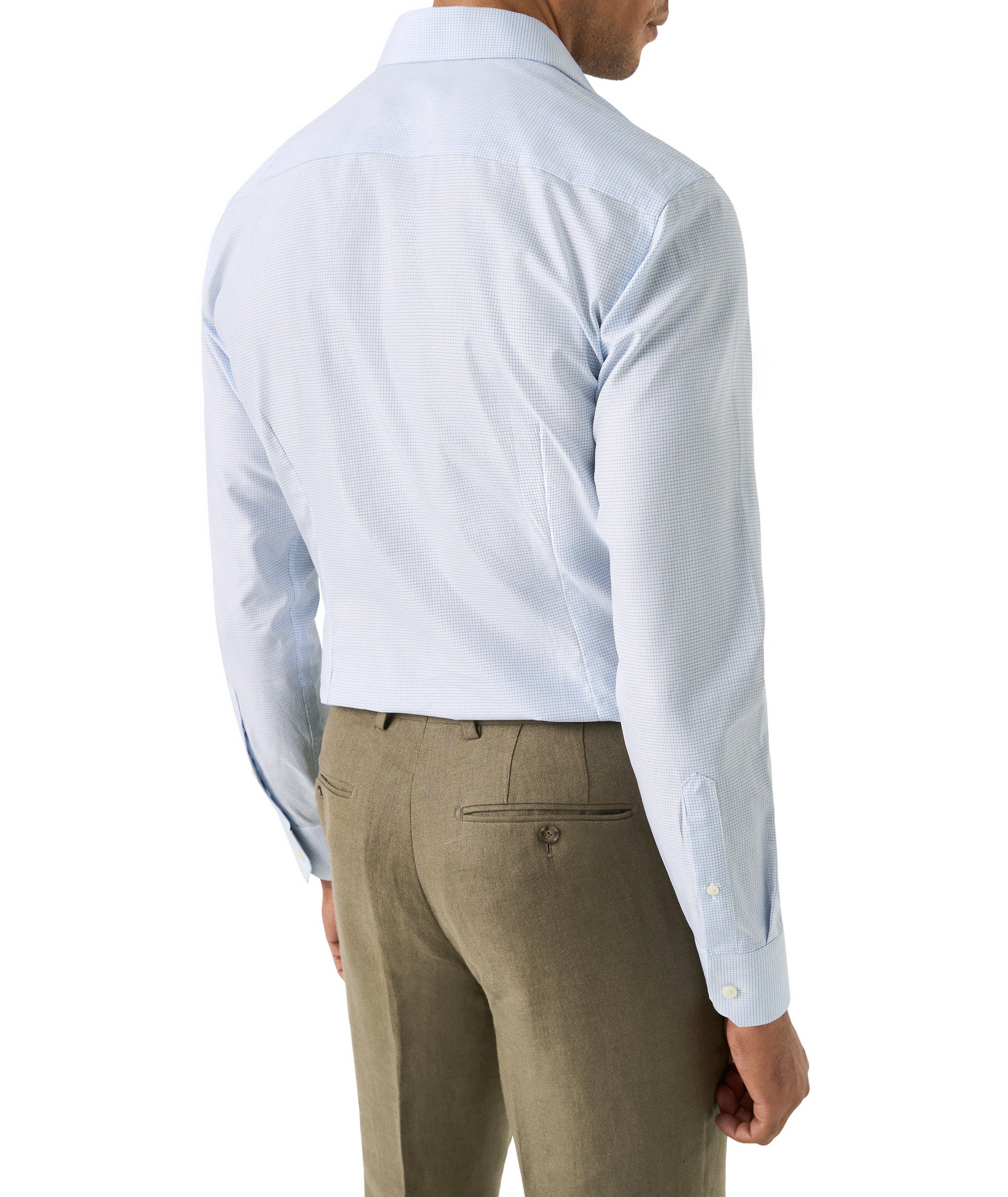 Contemporary-Fit Check Signature Twill Shirt image 2