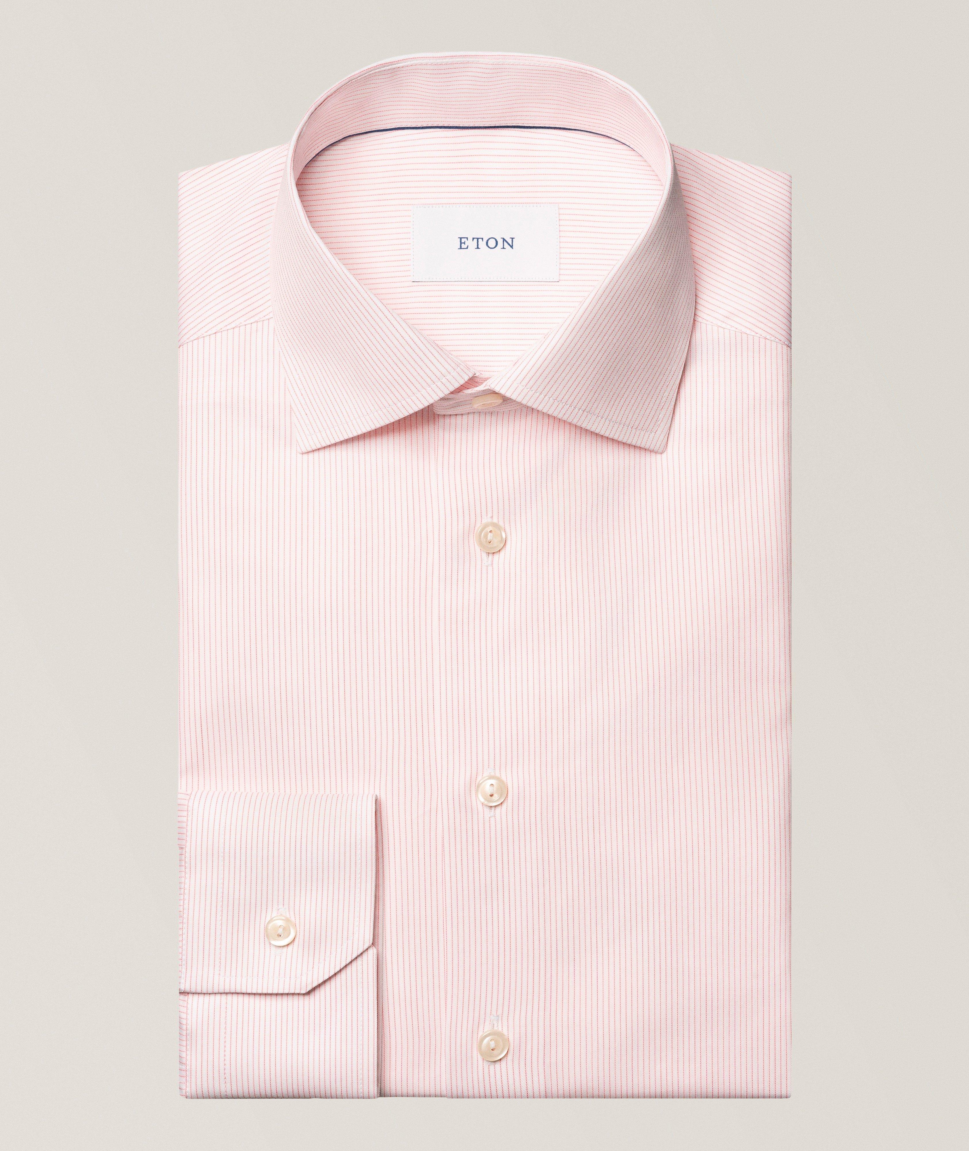 Eton Slim-Fit Striped Signature Twill Shirt