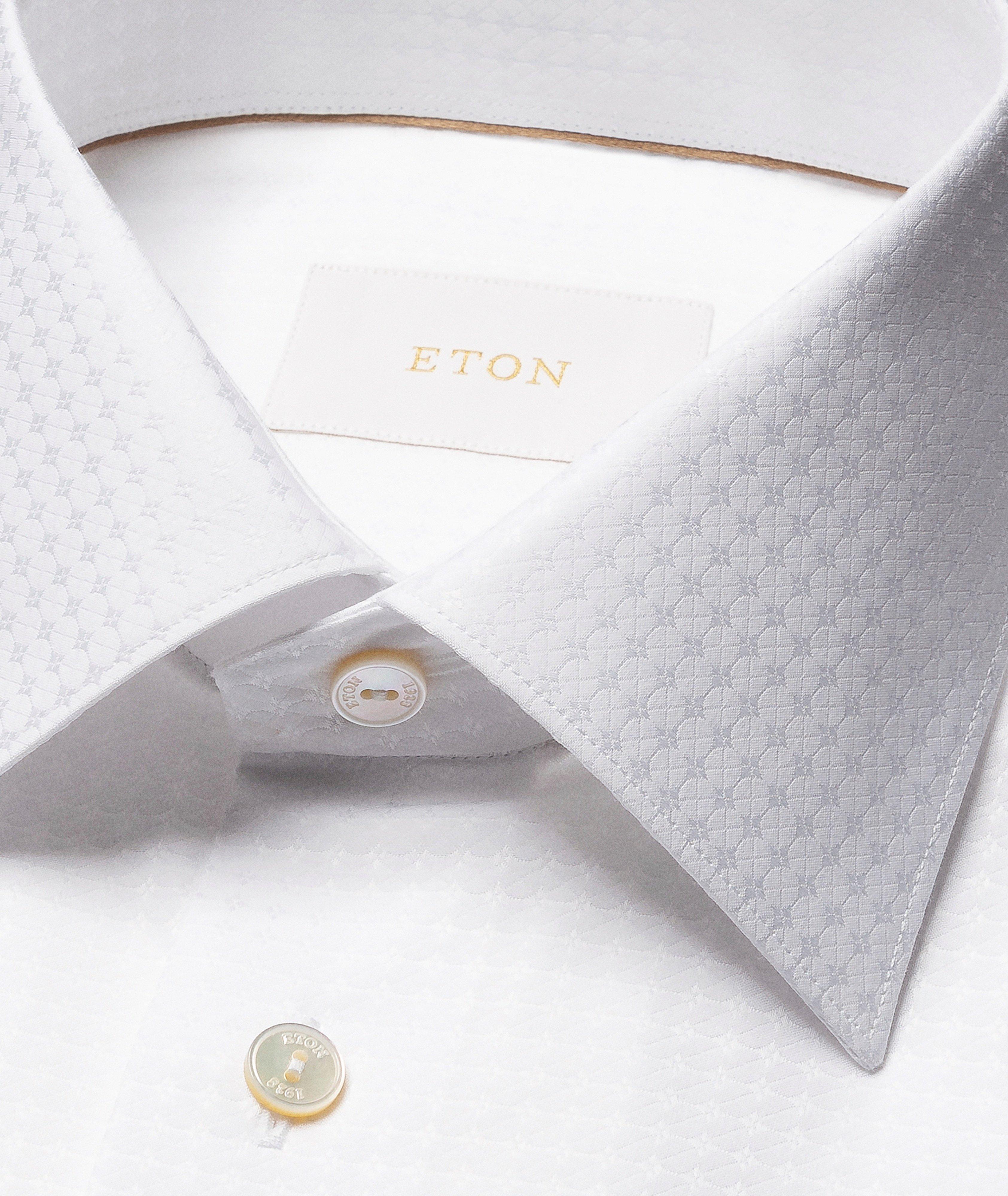 Slim-Fit Signature Twill Dress Shirt image 1
