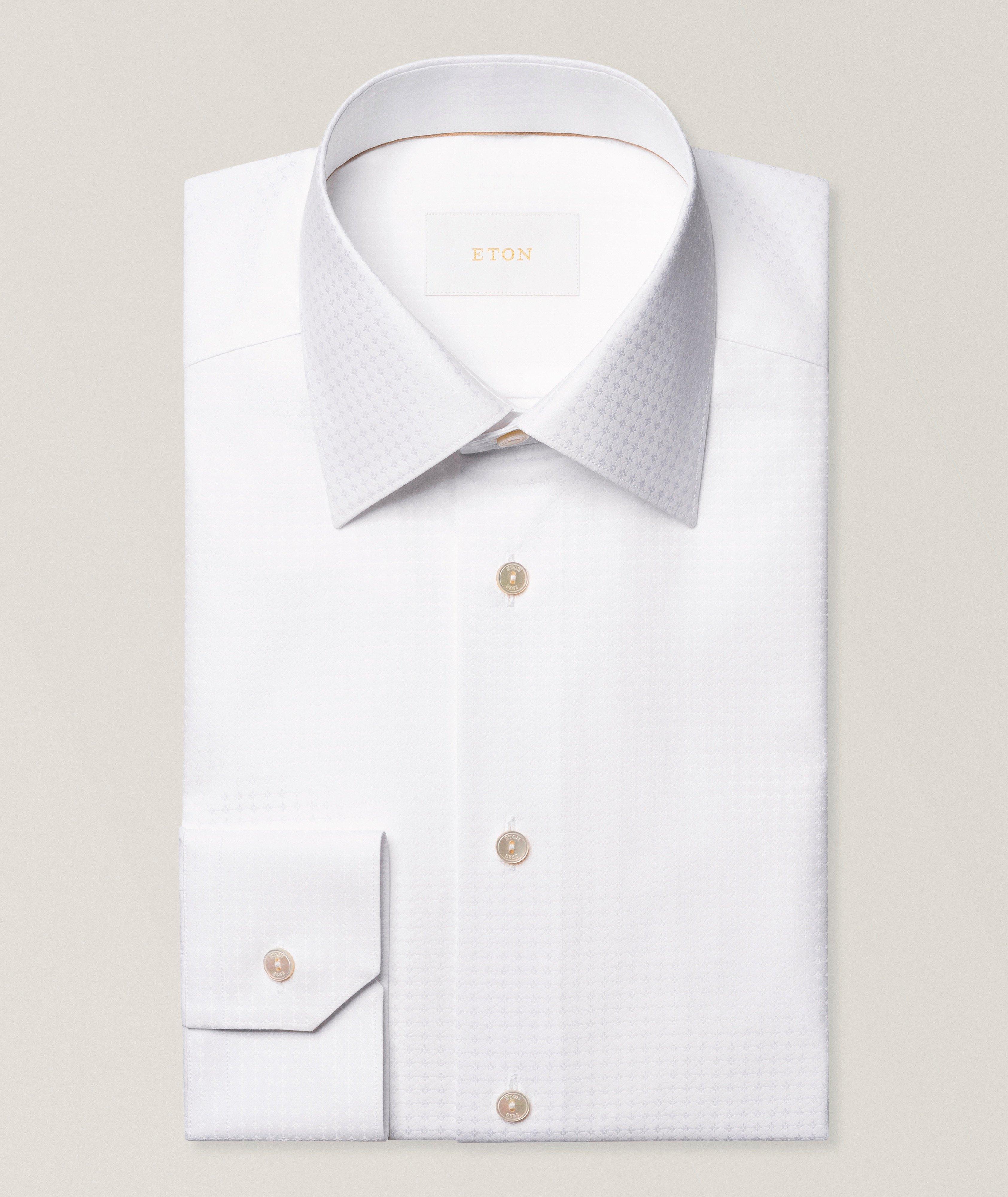 Slim-Fit Signature Twill Dress Shirt image 0