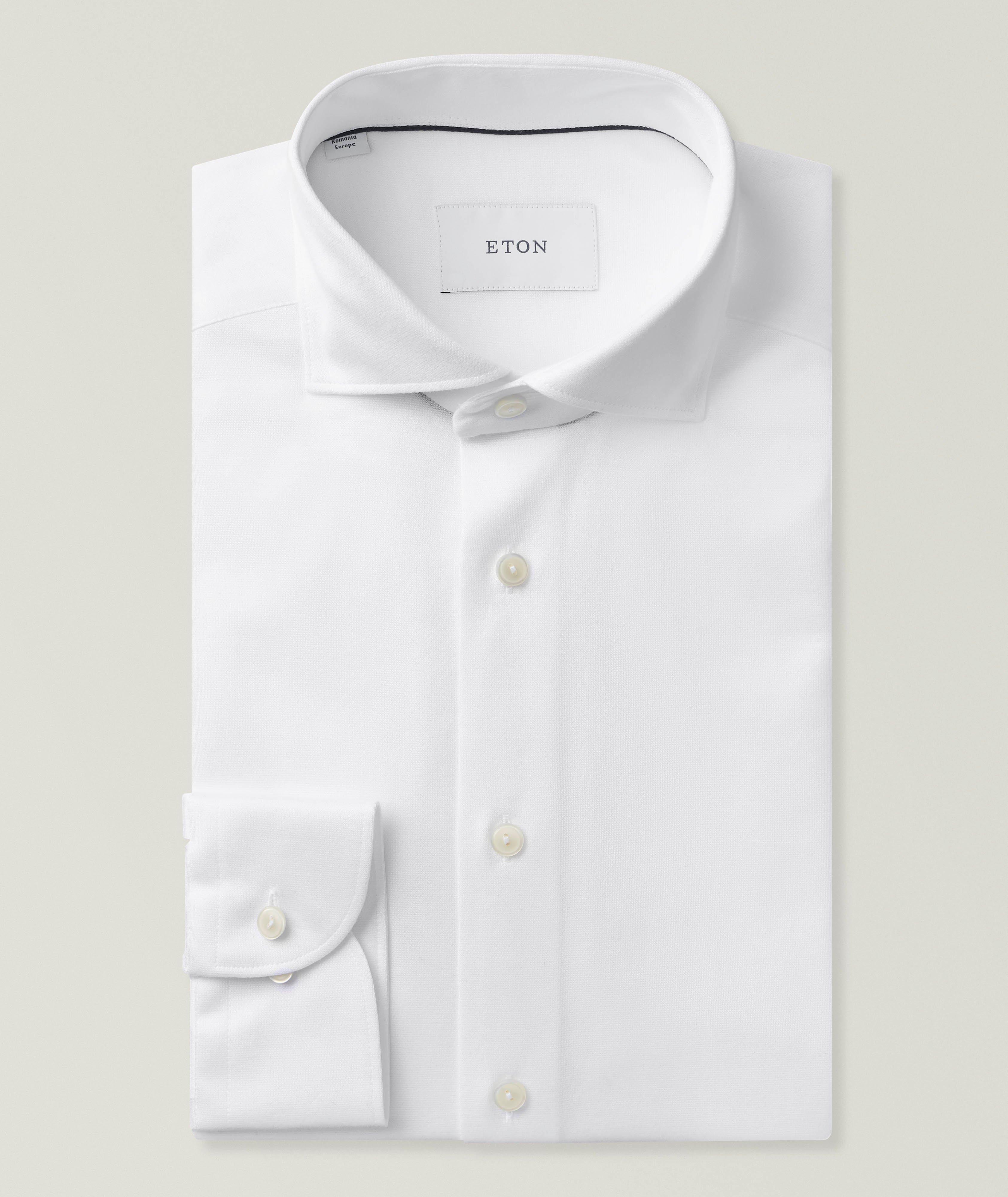 Slim-Fit Filo Di Scozia Knit Shirt image 0