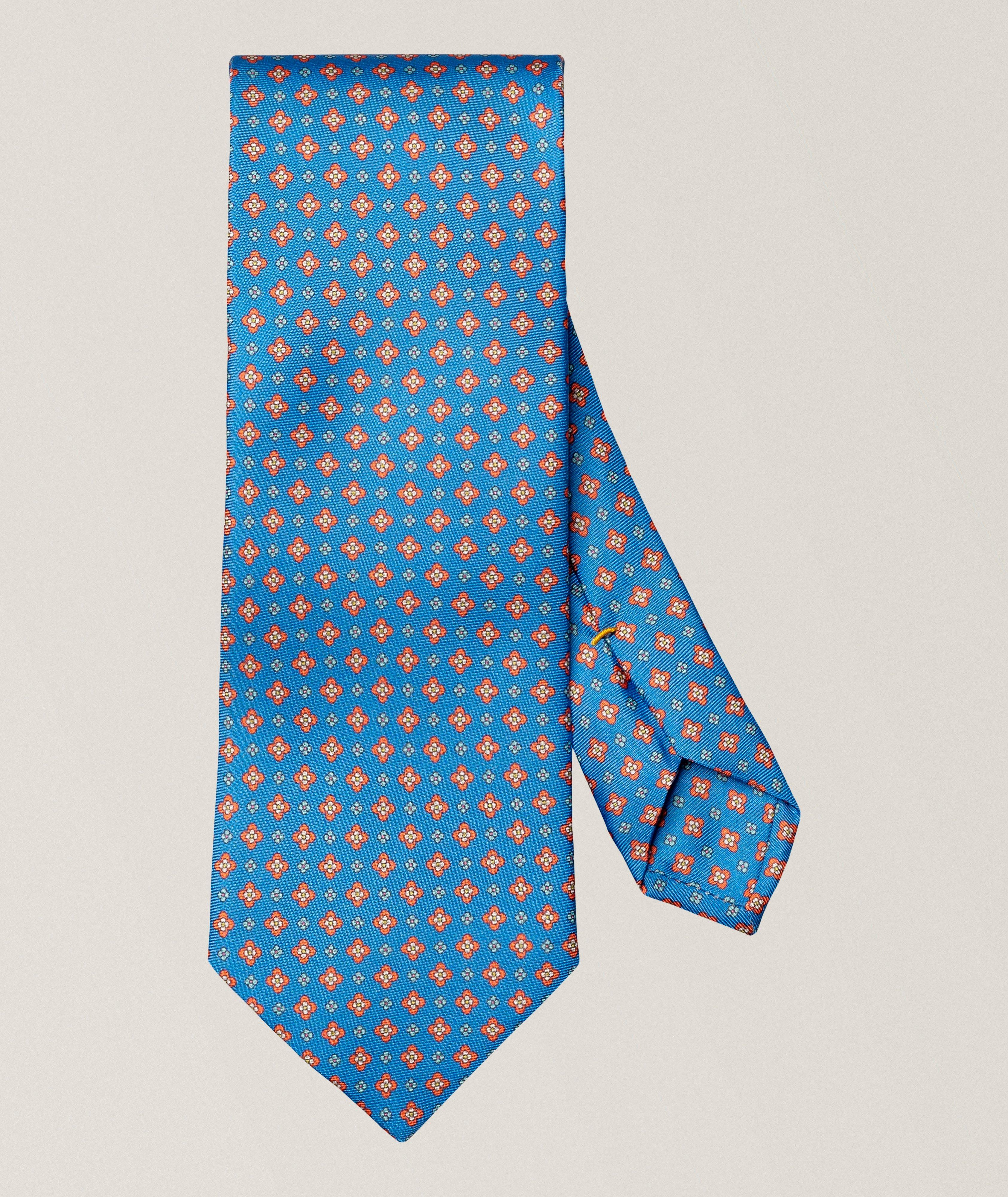 Floral Medallion Silk Tie image 0