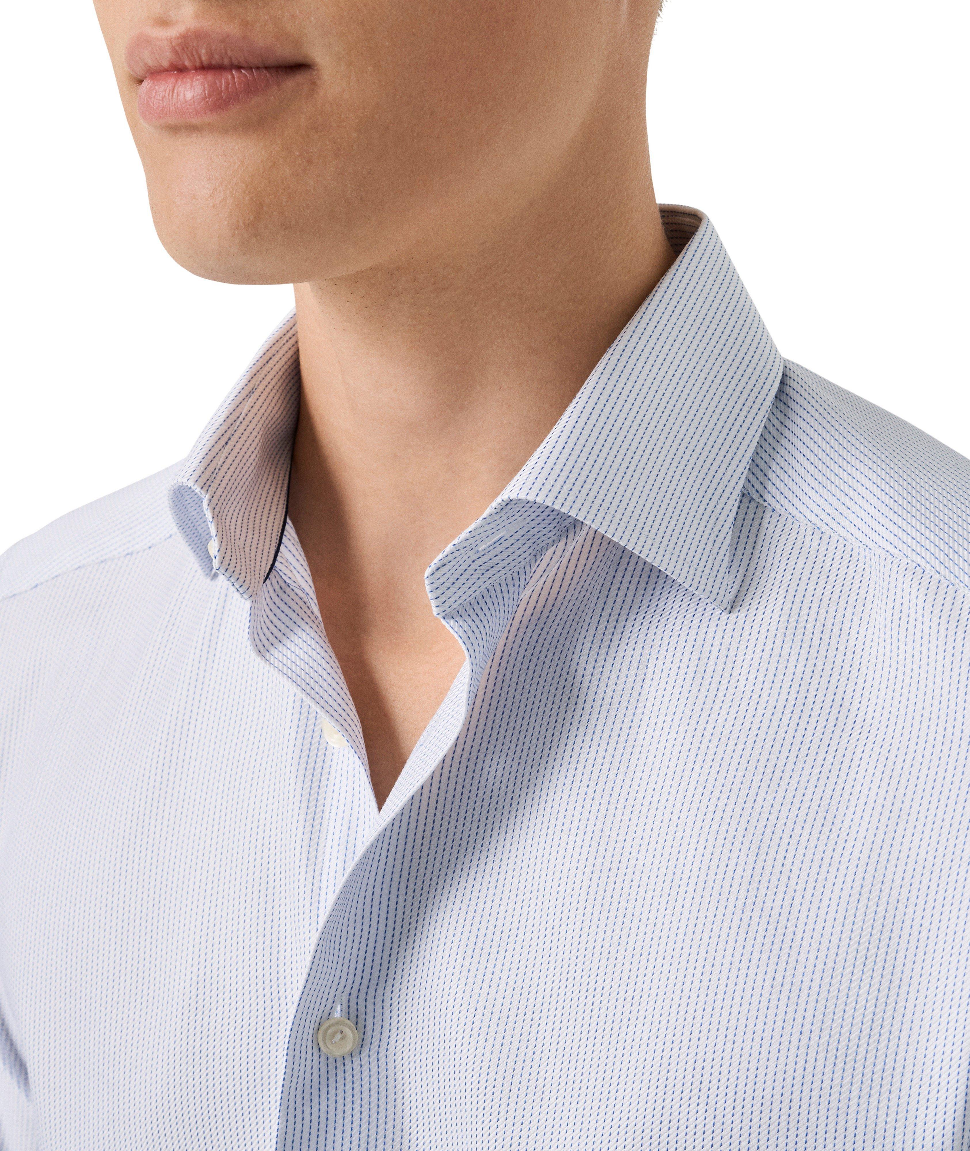 Slim-Fit Signature Twill Dress Shirt image 3