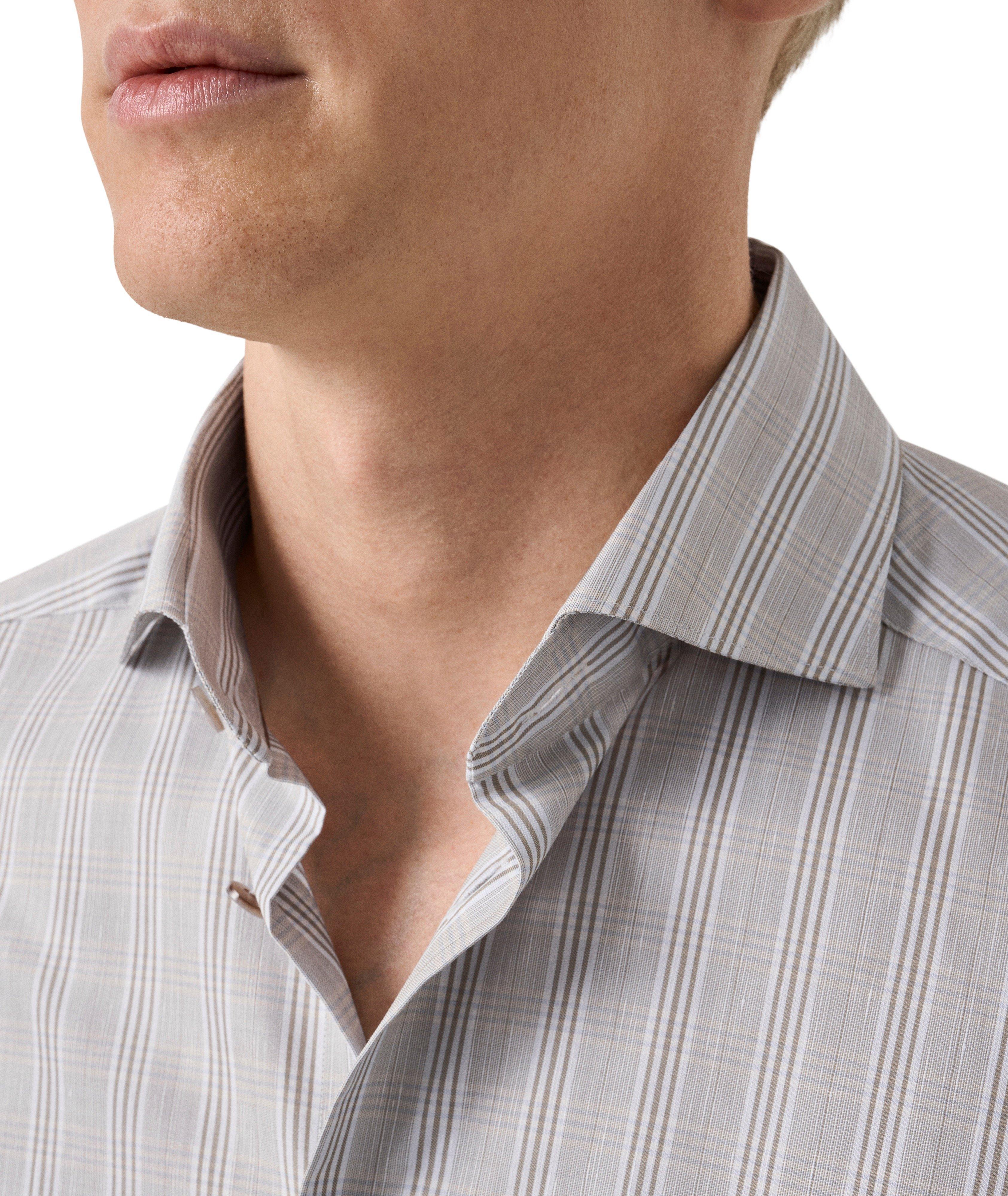 Chemise habillée rayée coupe-contemporaine image 3