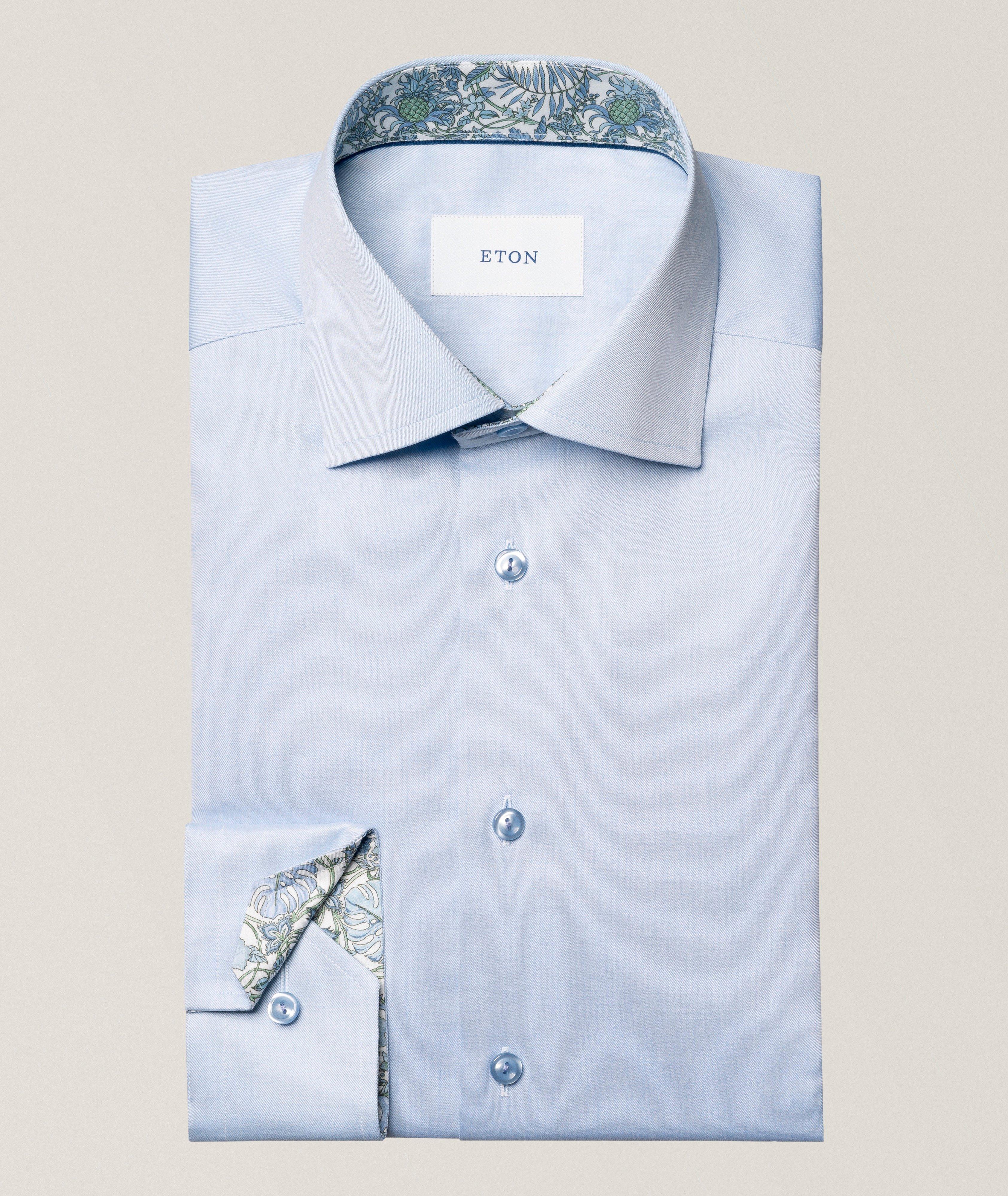 Chemise habillée effet-floral coupe-contemporaine image 0