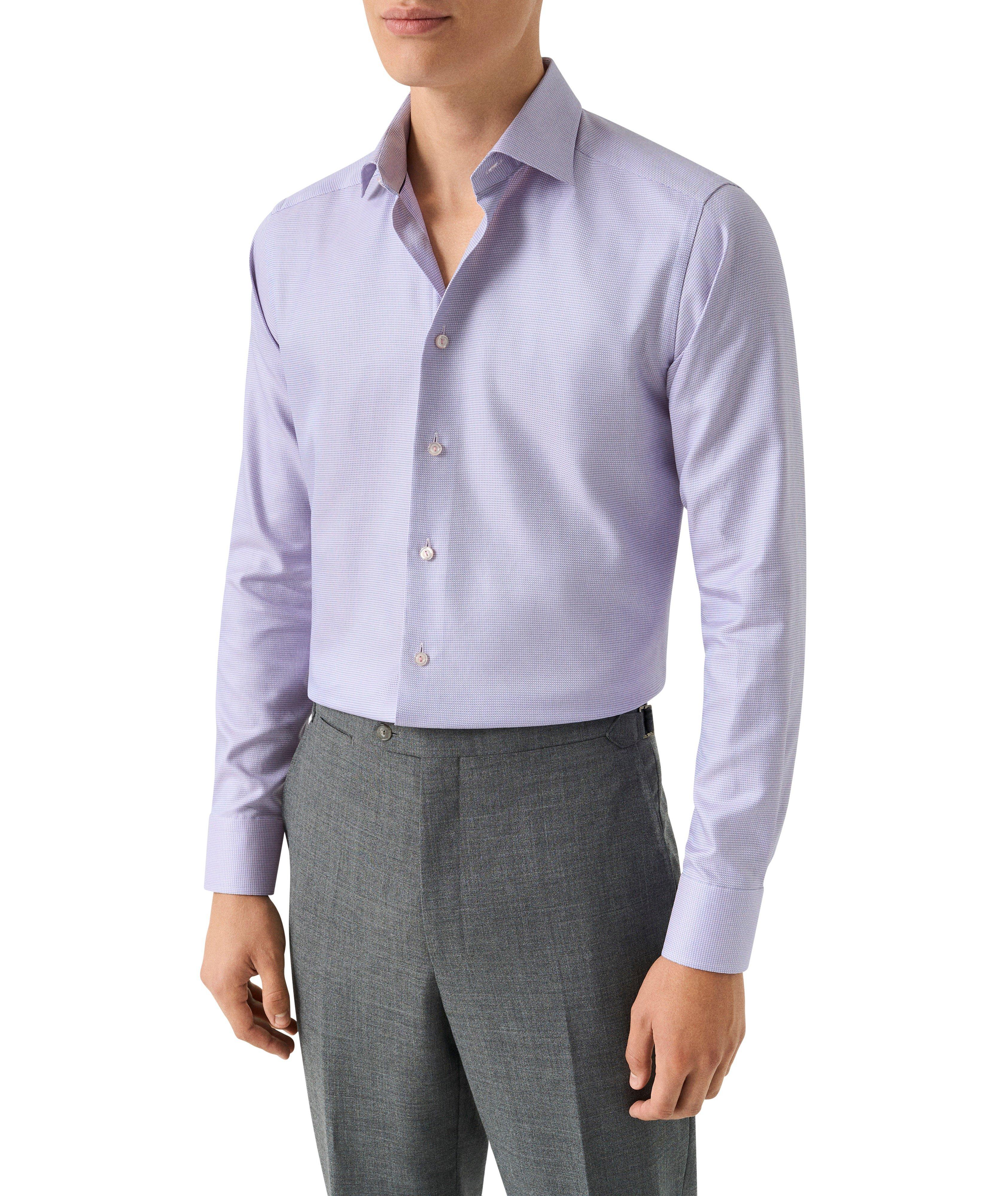 Chemise habillée sergé signature coupe-ajustée image 1