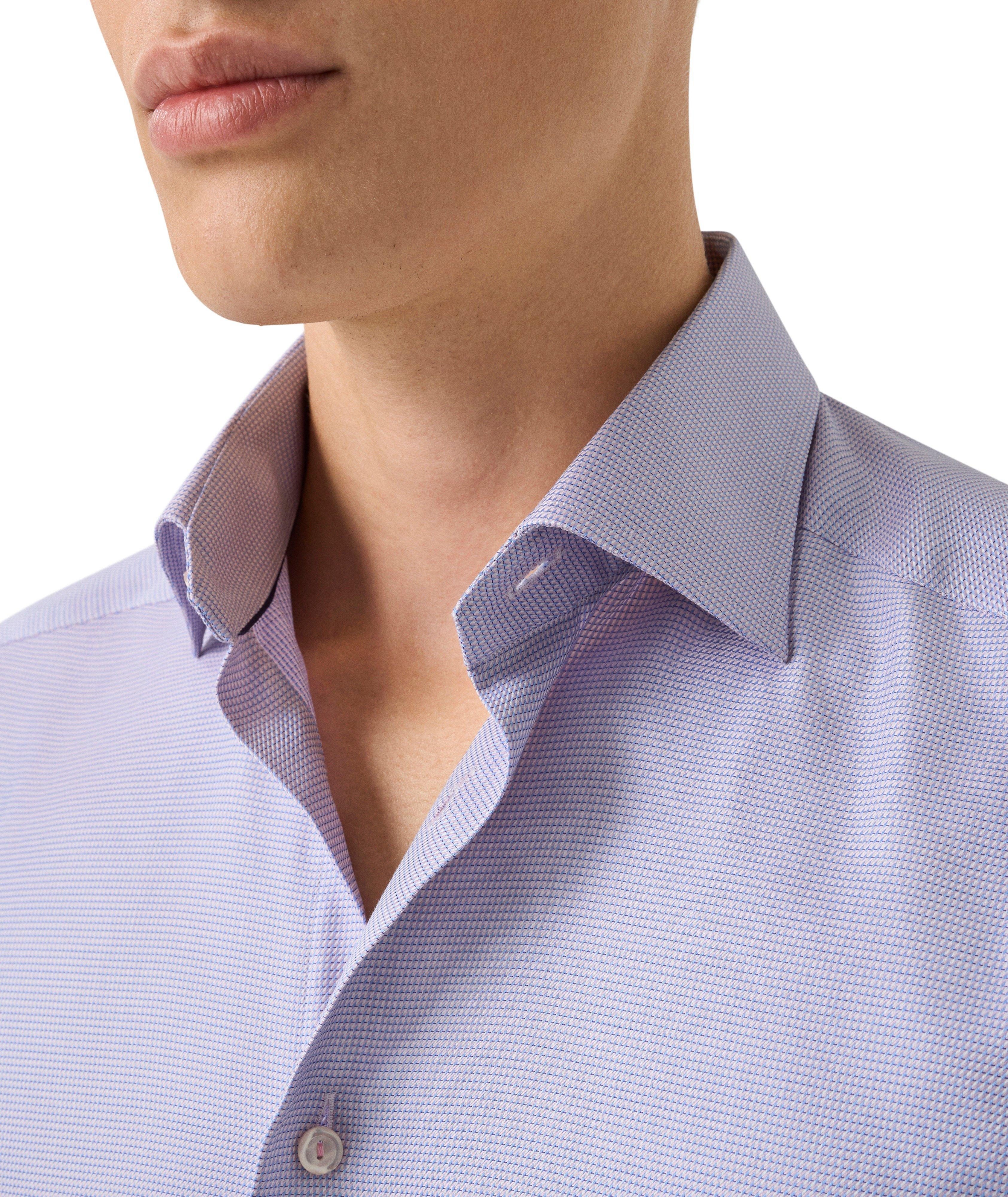 Chemise habillée sergé signature coupe-ajustée image 3