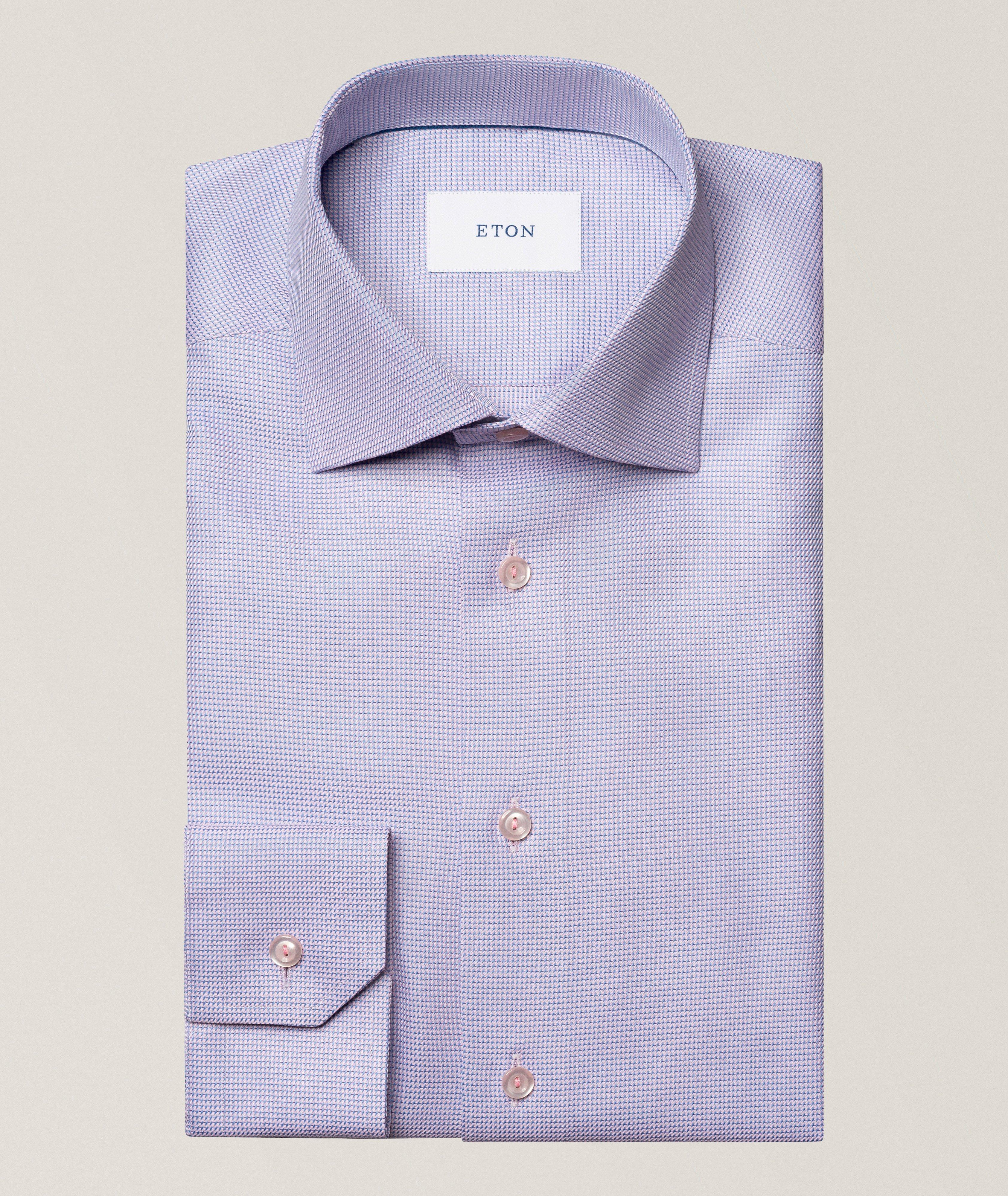 Chemise habillée sergé signature coupe-ajustée image 0