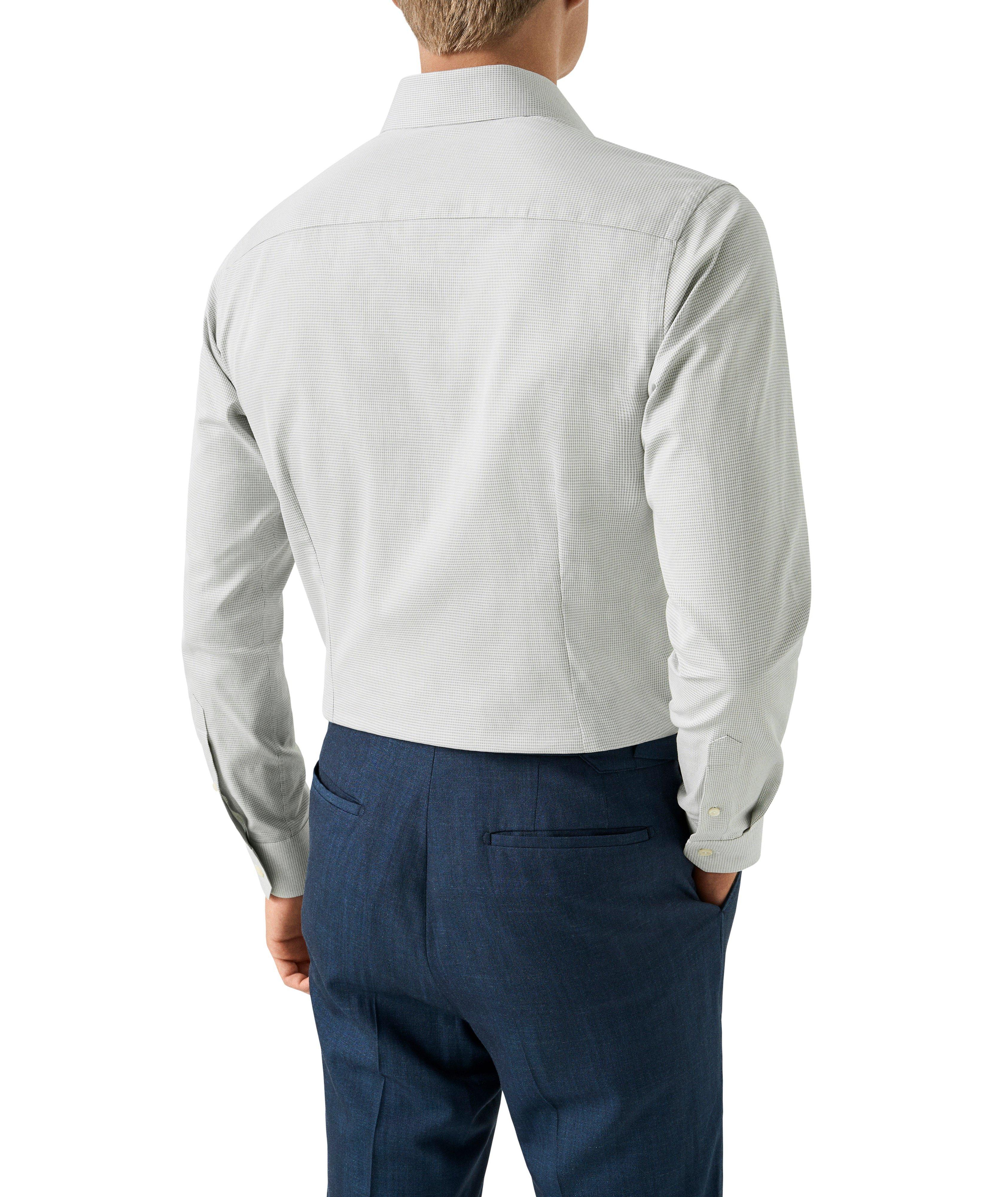Contemporary-Fit Houndstooth Twill Dress Shirt image 2
