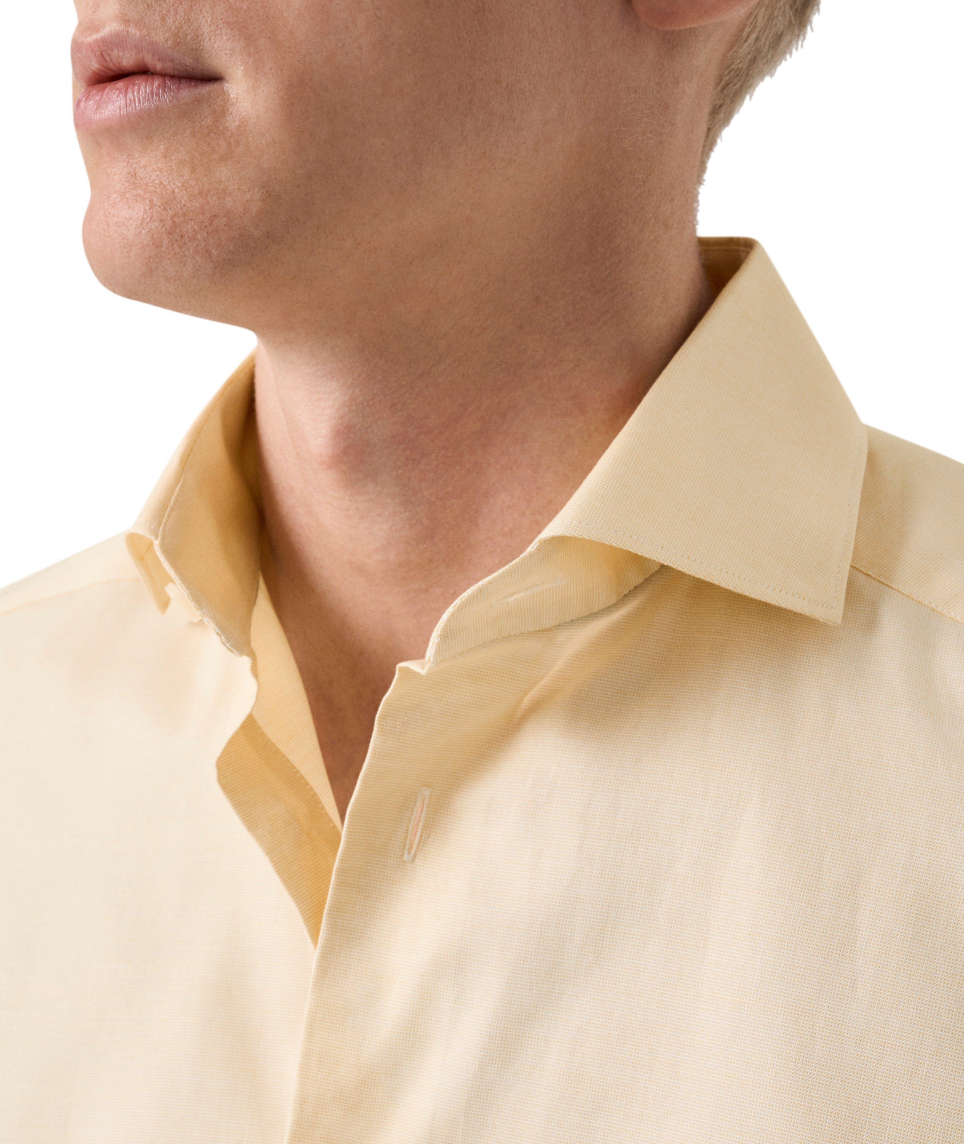 Chemise habillée signature Oxford coupe-ajustée image 3