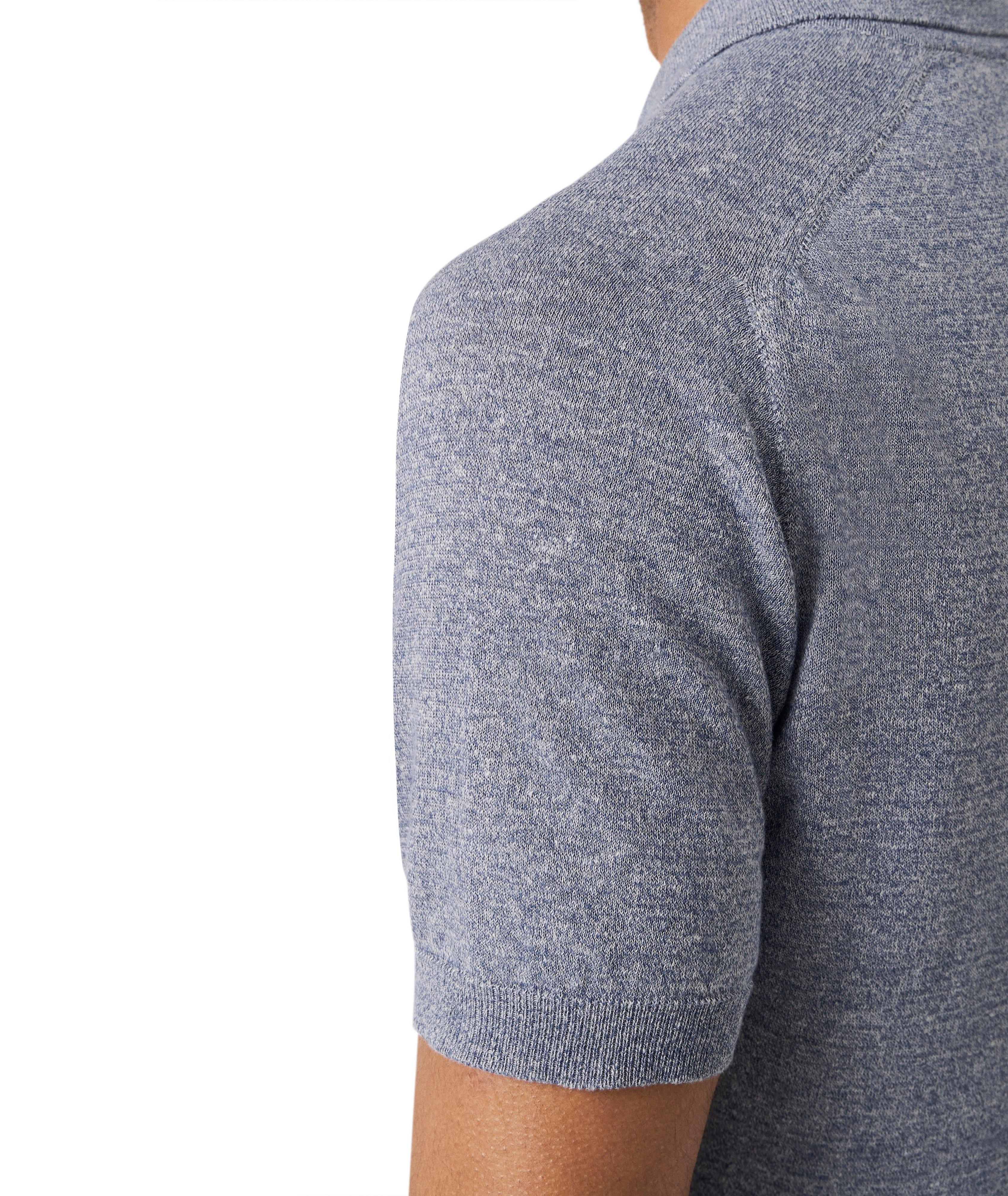 Polo tricot fin col Johnny image 4