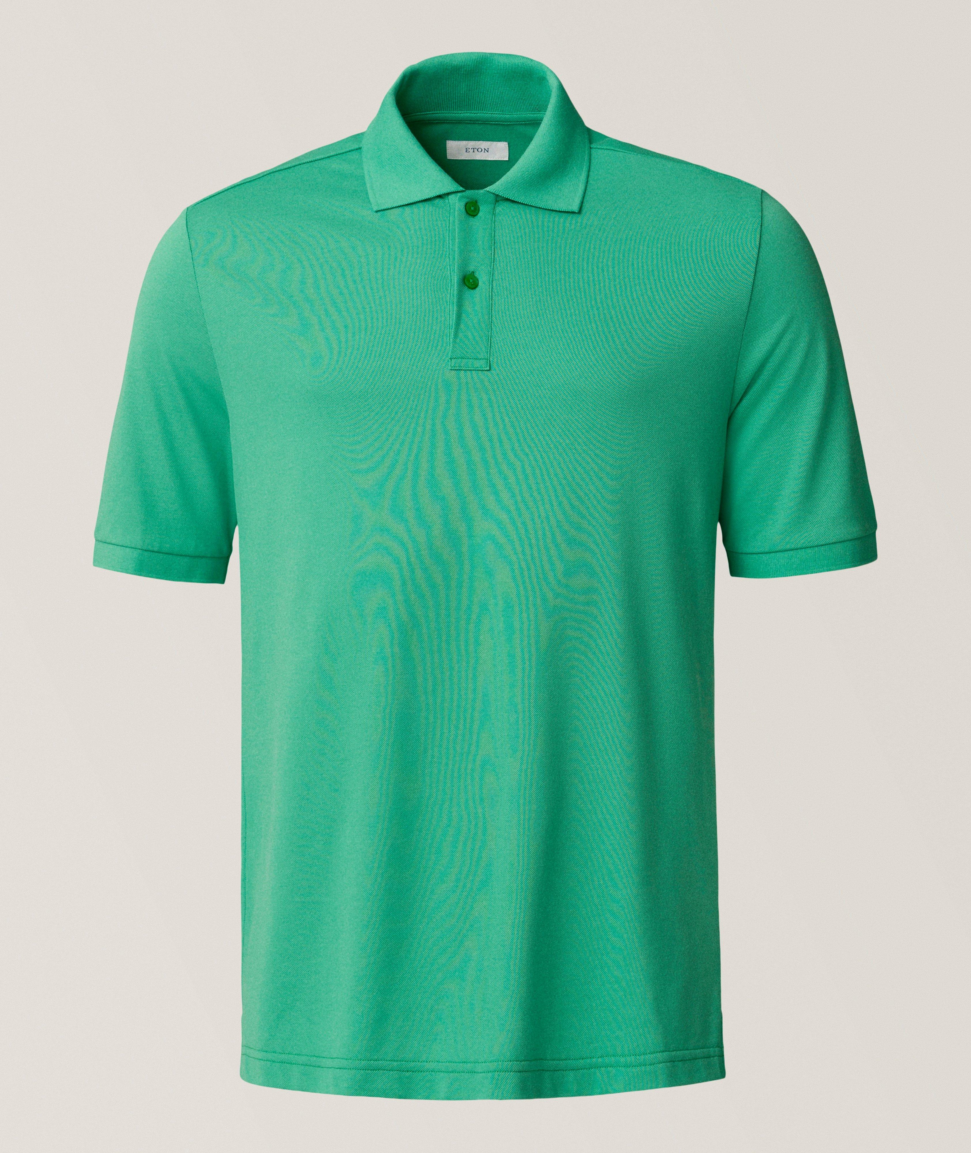Eton Pima Cotton Piqué Polo