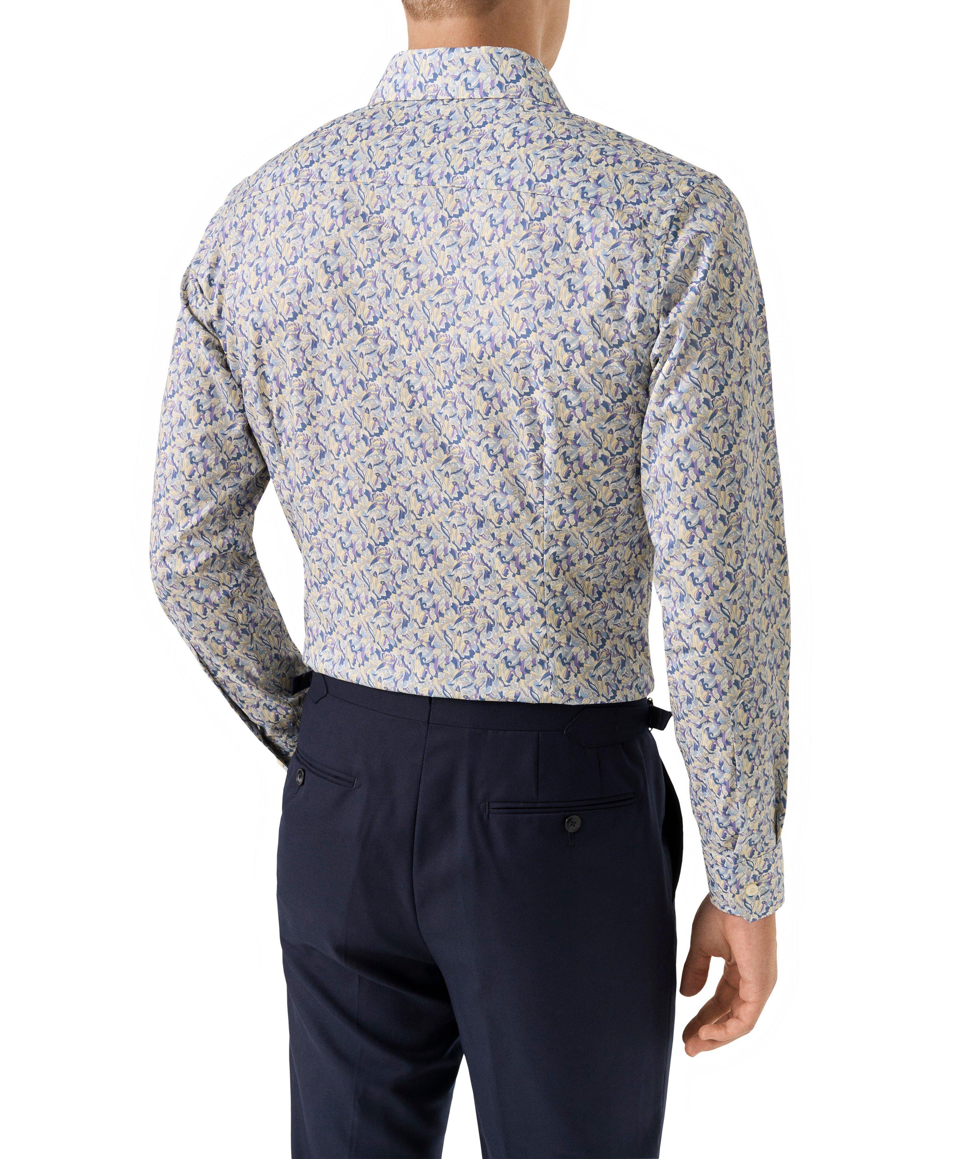 Chemise habillée sergé signature floral coupe-ajustée image 2