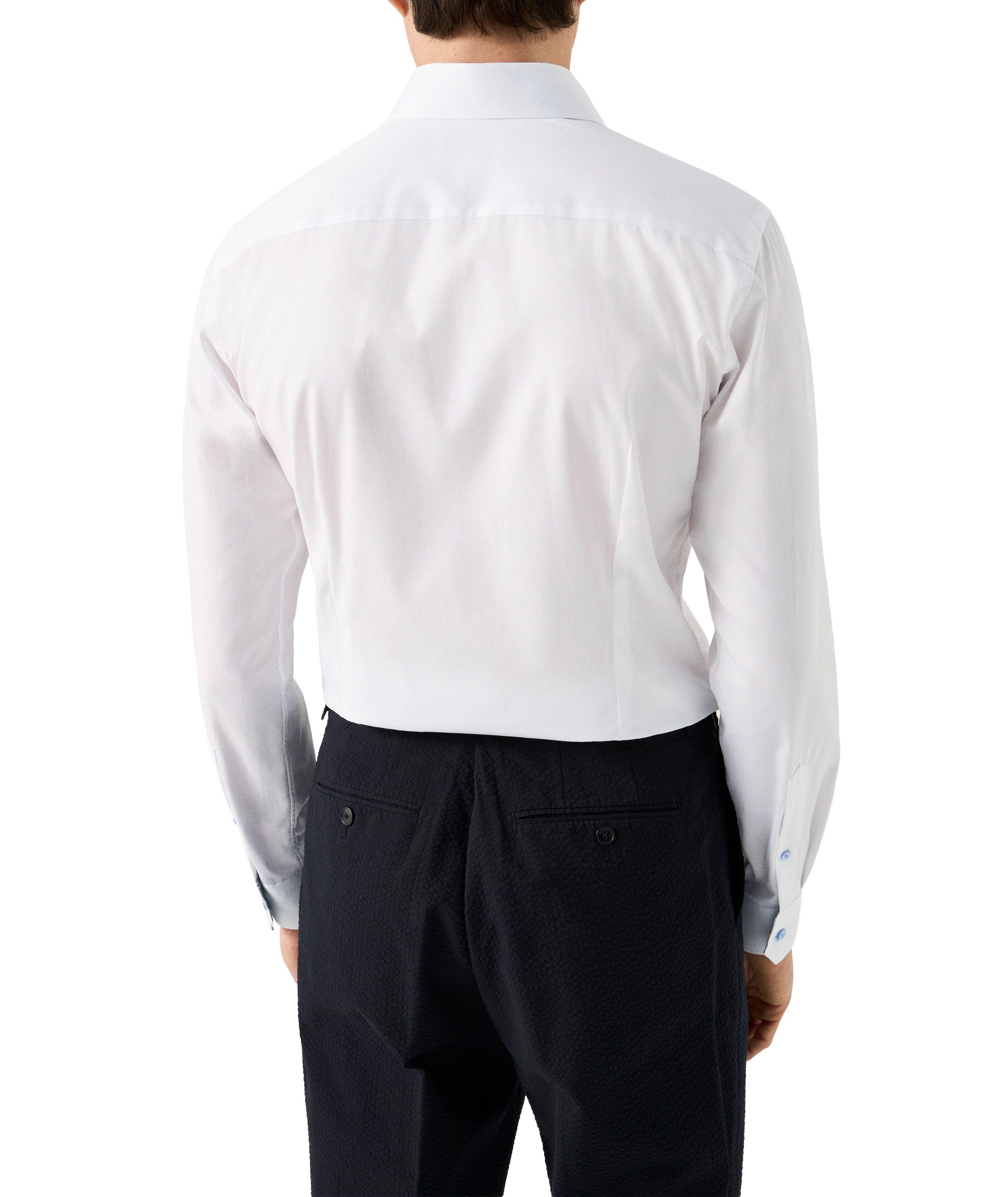 Contemporary-Fit Floral-Effect Dress Shirt image 2