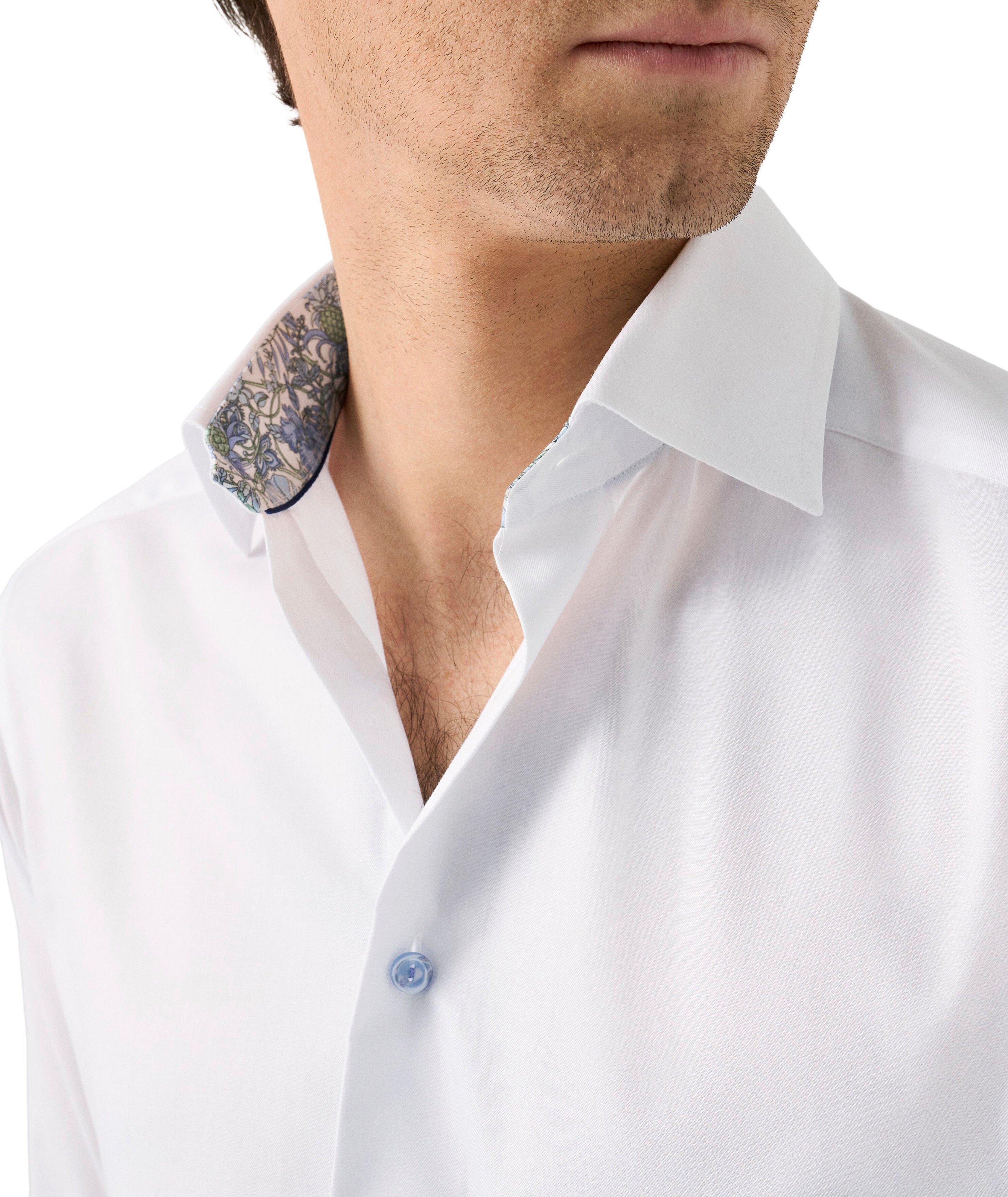 Contemporary-Fit Floral-Effect Dress Shirt image 3