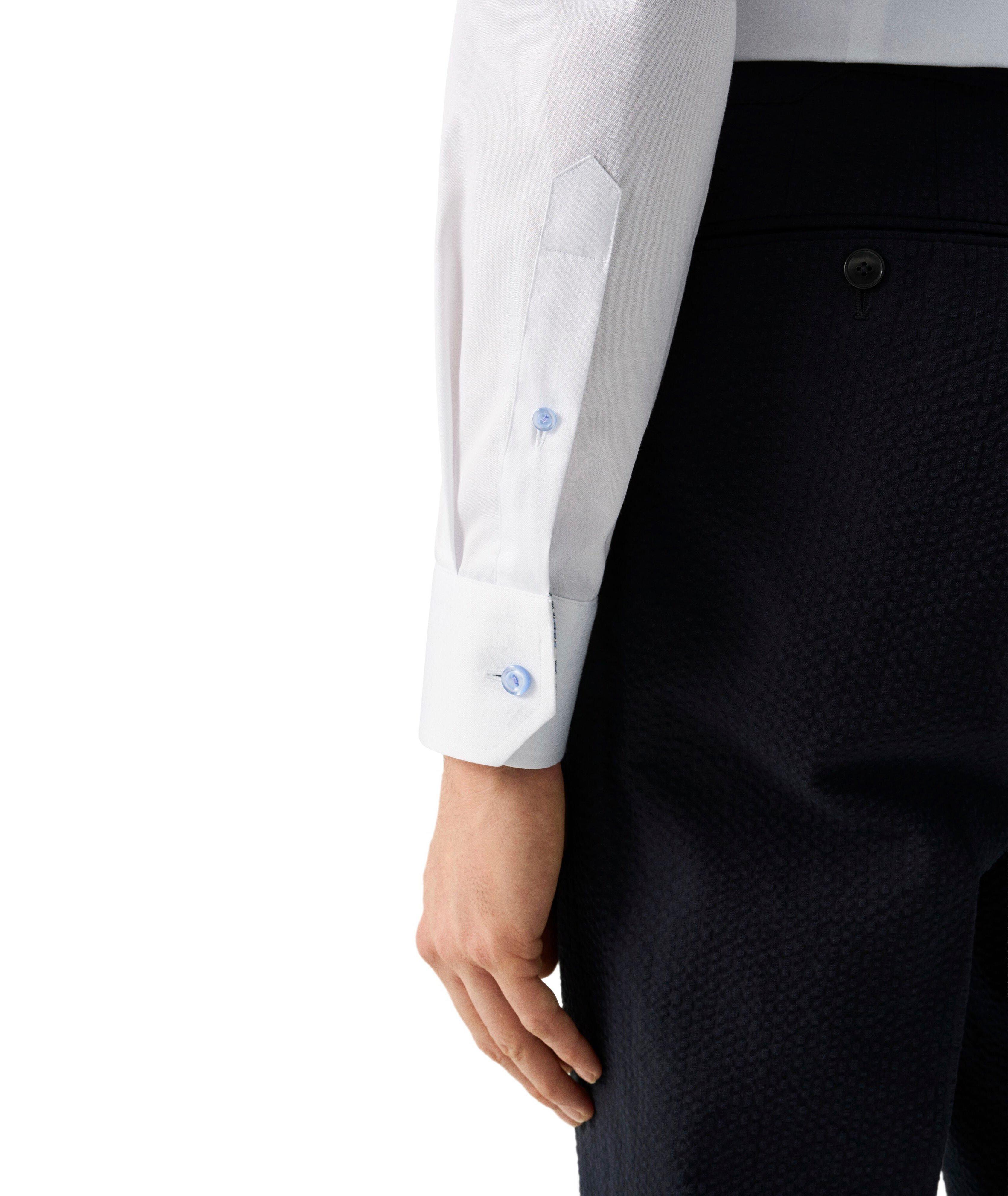 Contemporary-Fit Floral-Effect Dress Shirt image 4