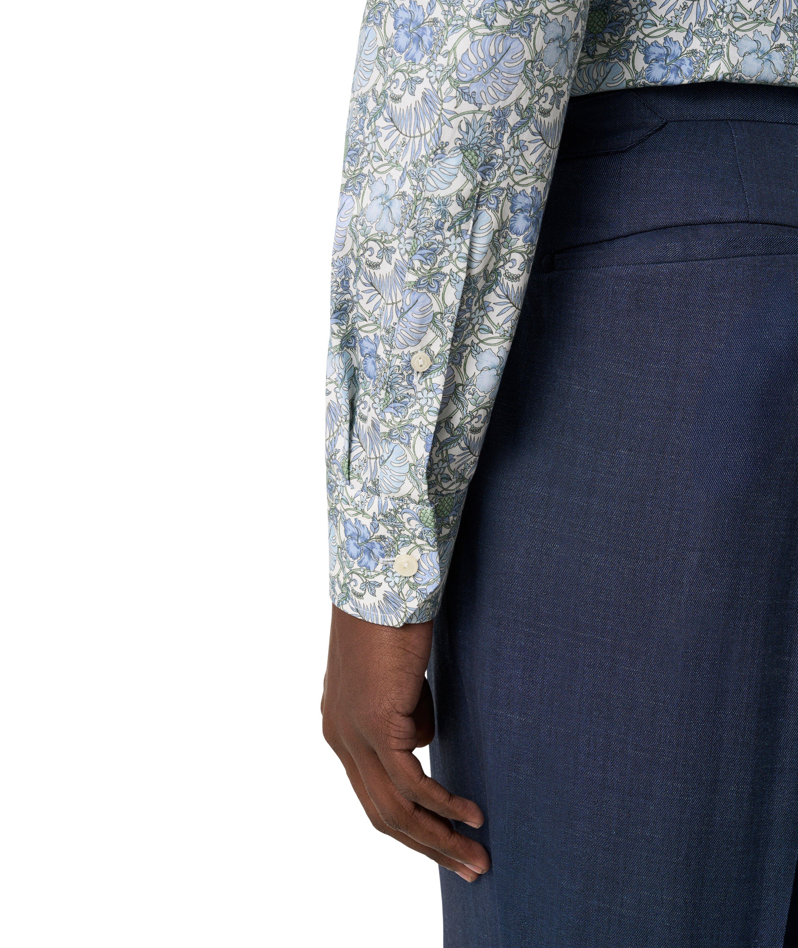 Chemise habillée sergé floral coupe ajustée image 4