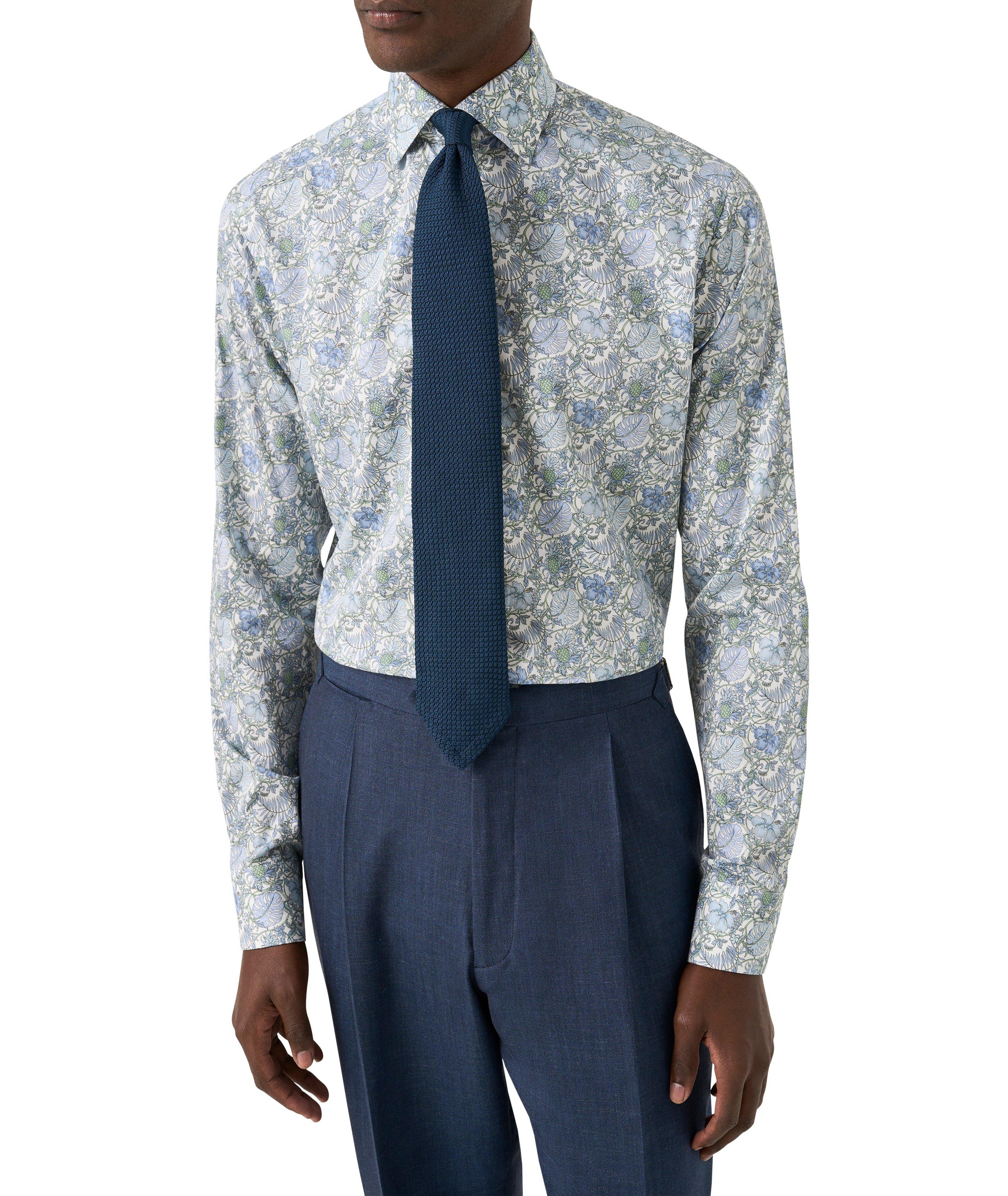 Chemise habillée sergé floral coupe ajustée image 5