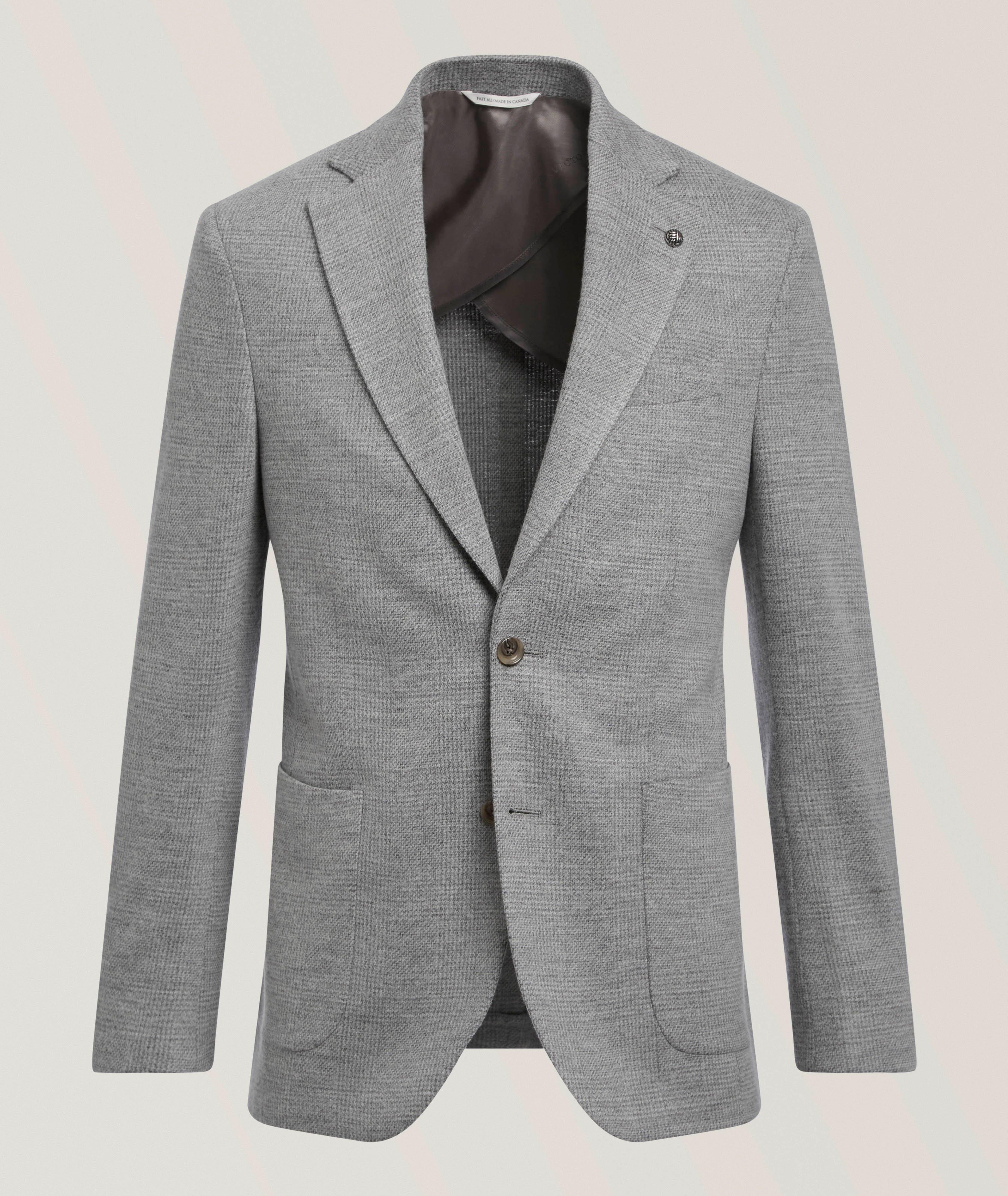 Hampton Plaid Wool-Blend Sport Jacket image 0