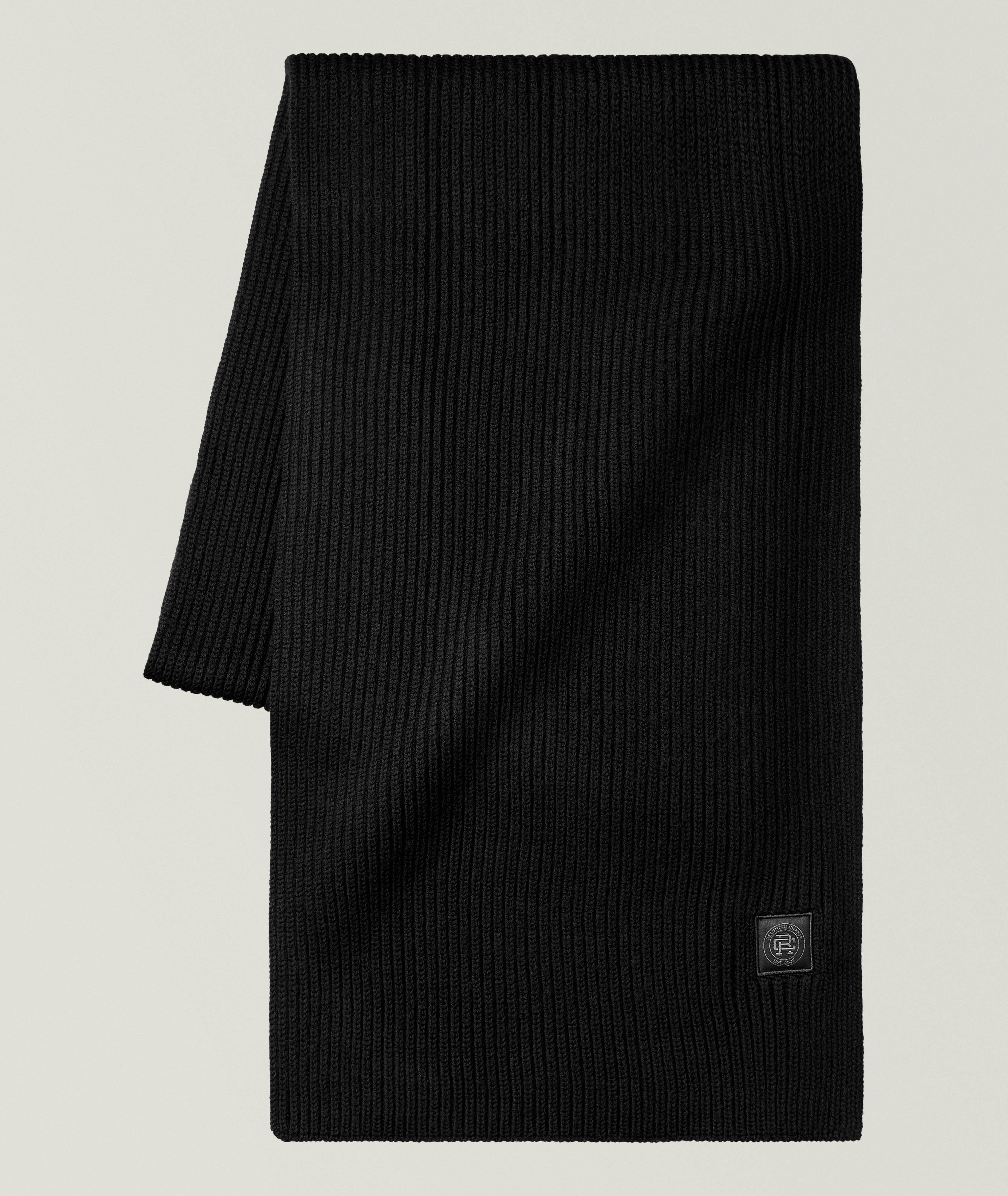 Écharpe en laine mérinos côtelée image 0