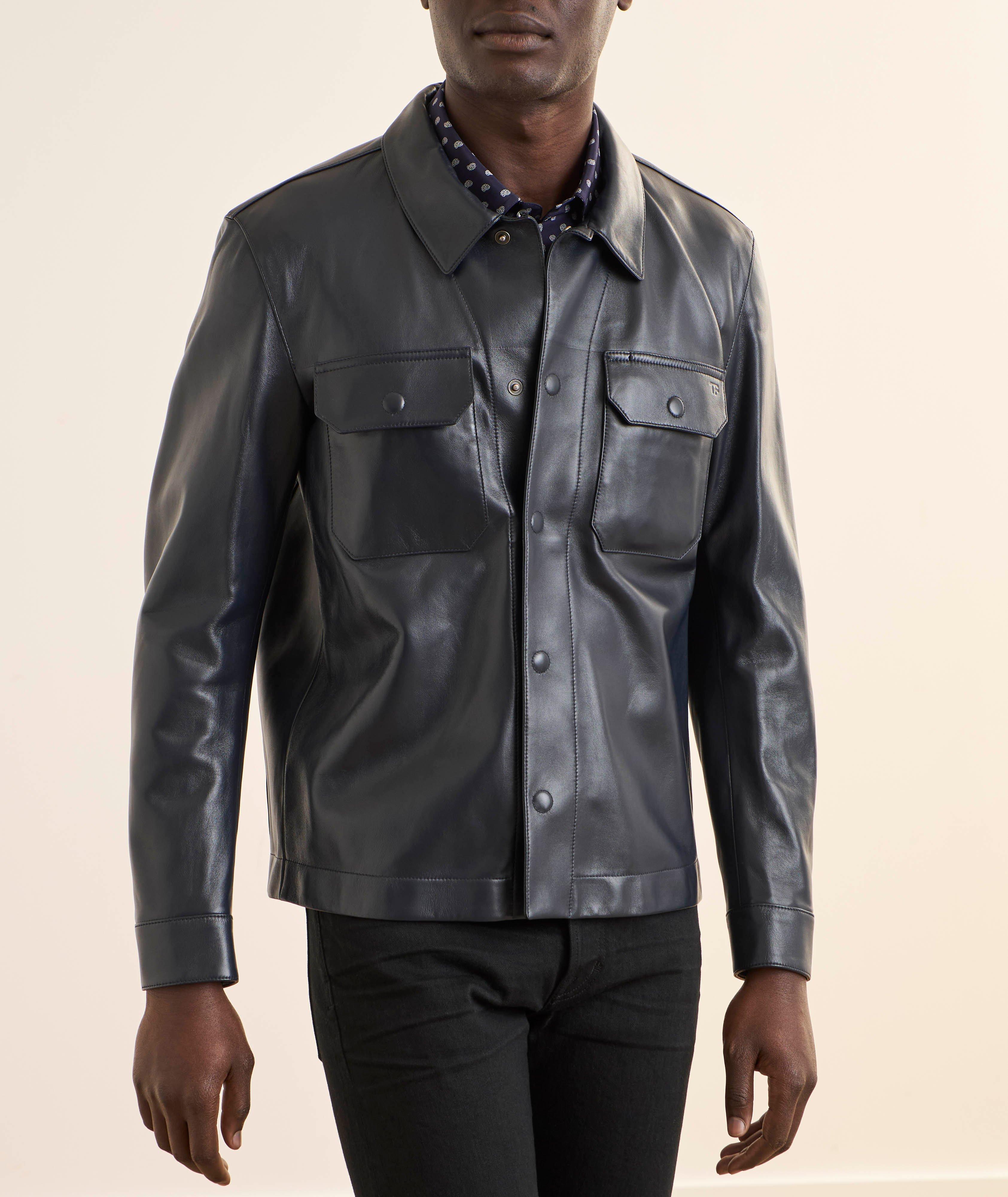 Surchemise cuir Nappa image 1