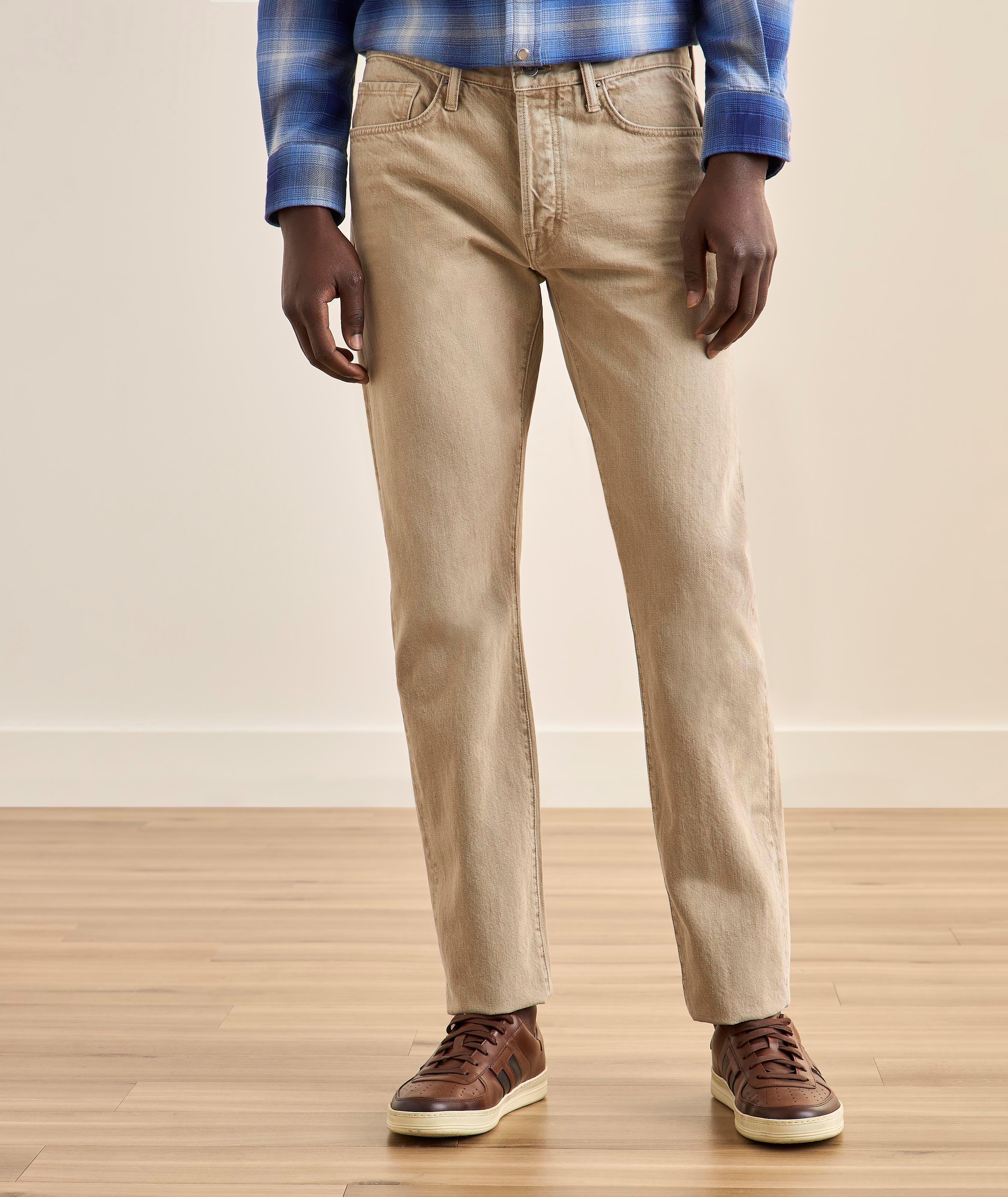 Jean coupe-droite délavé image 1