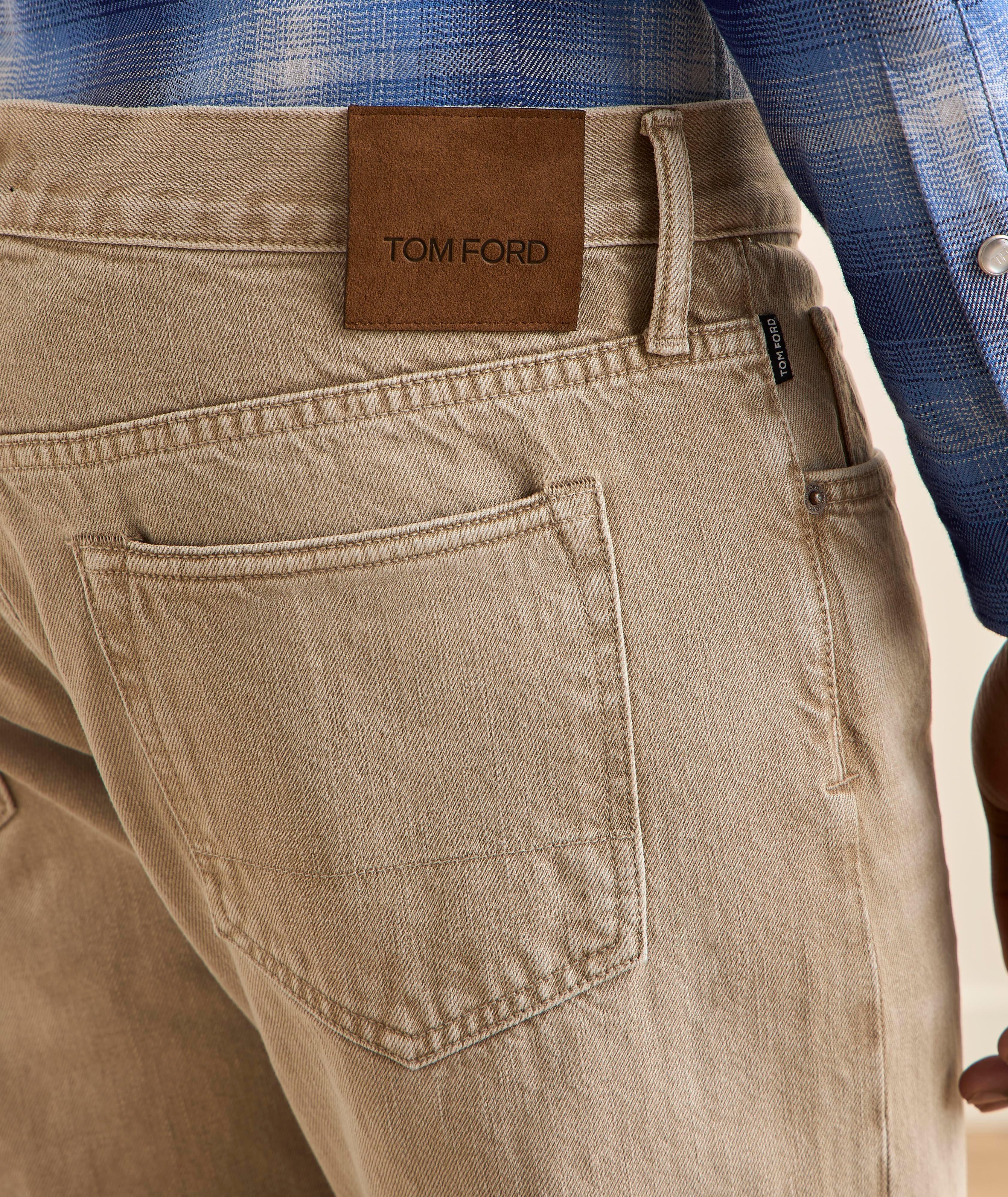 Jean coupe-droite délavé image 3