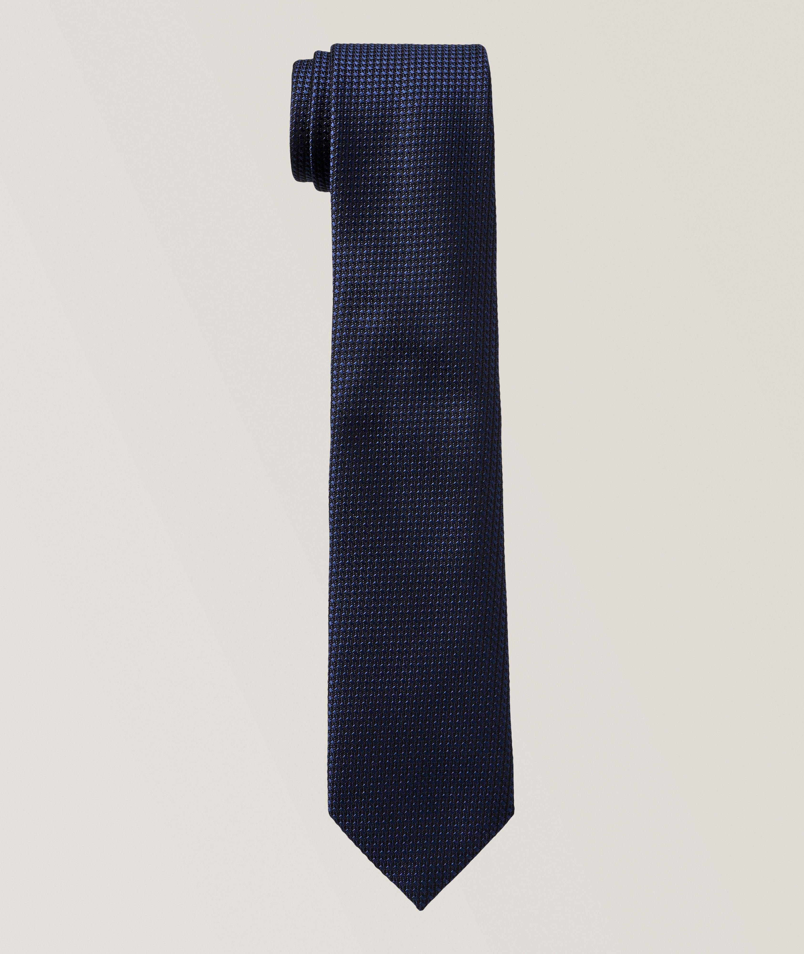 Jacquard Silk Tie   image 0