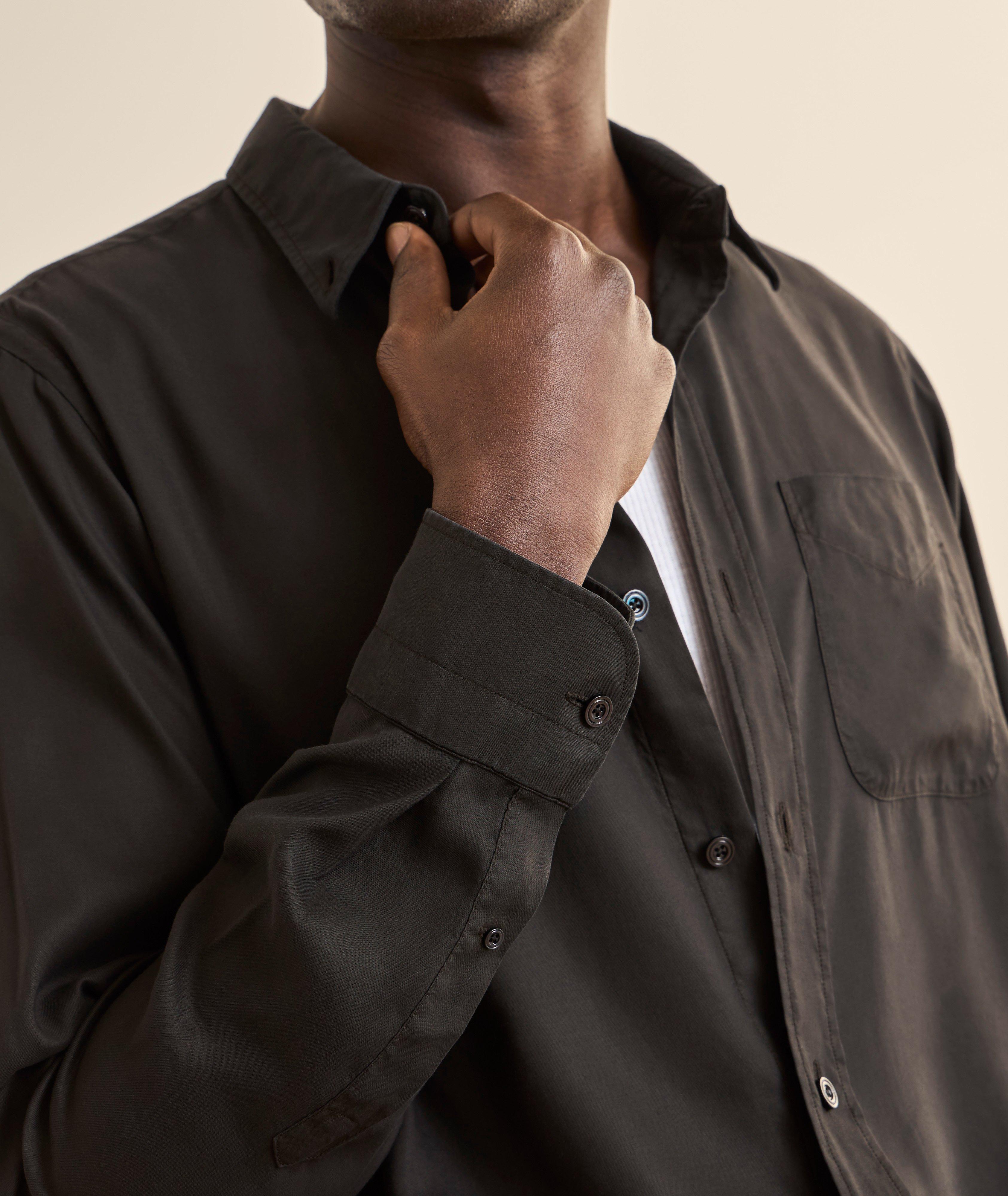 Gabardine Lyocell Shirt  image 3