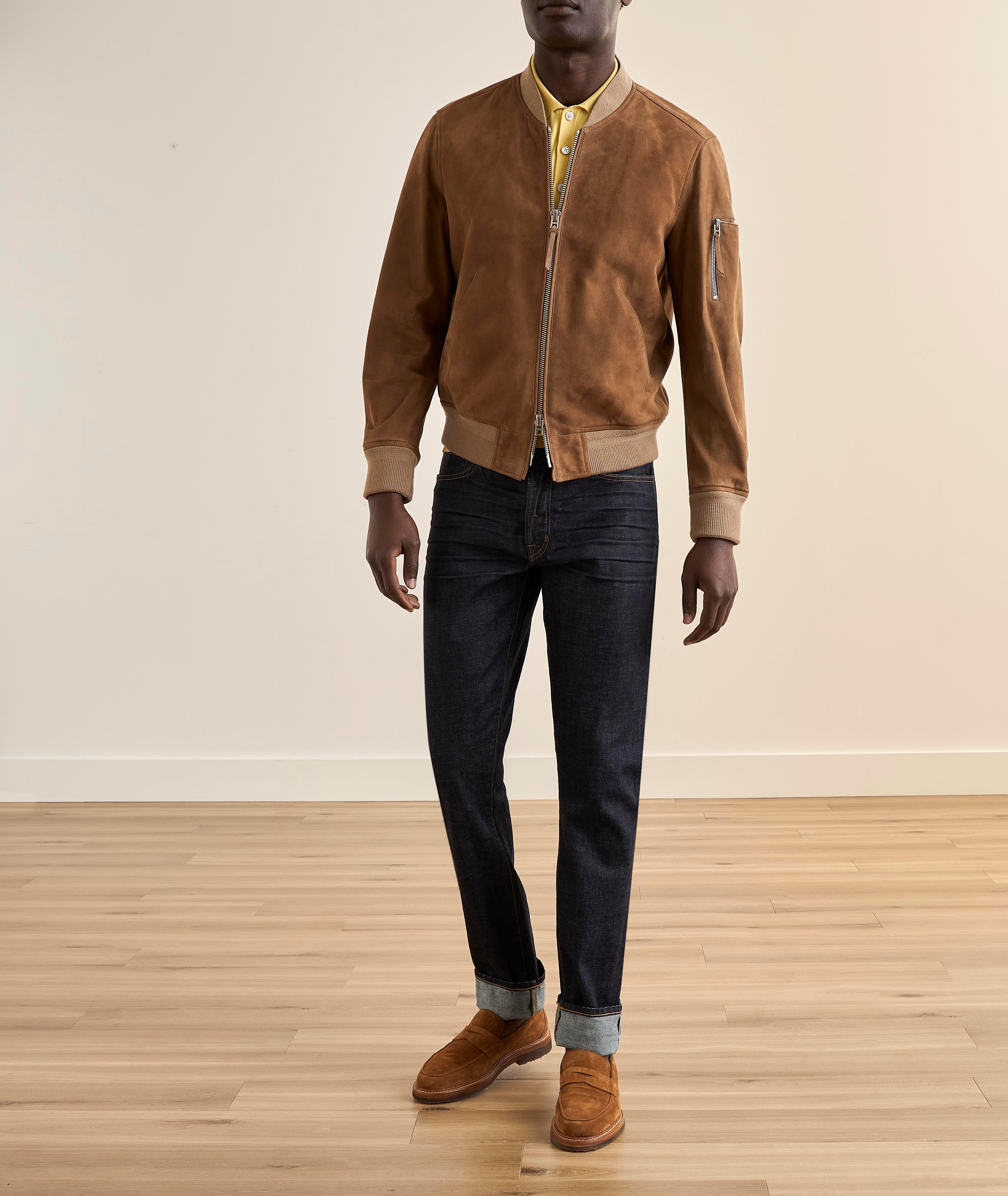 Polo coton-soie passepoil contrasté image 4