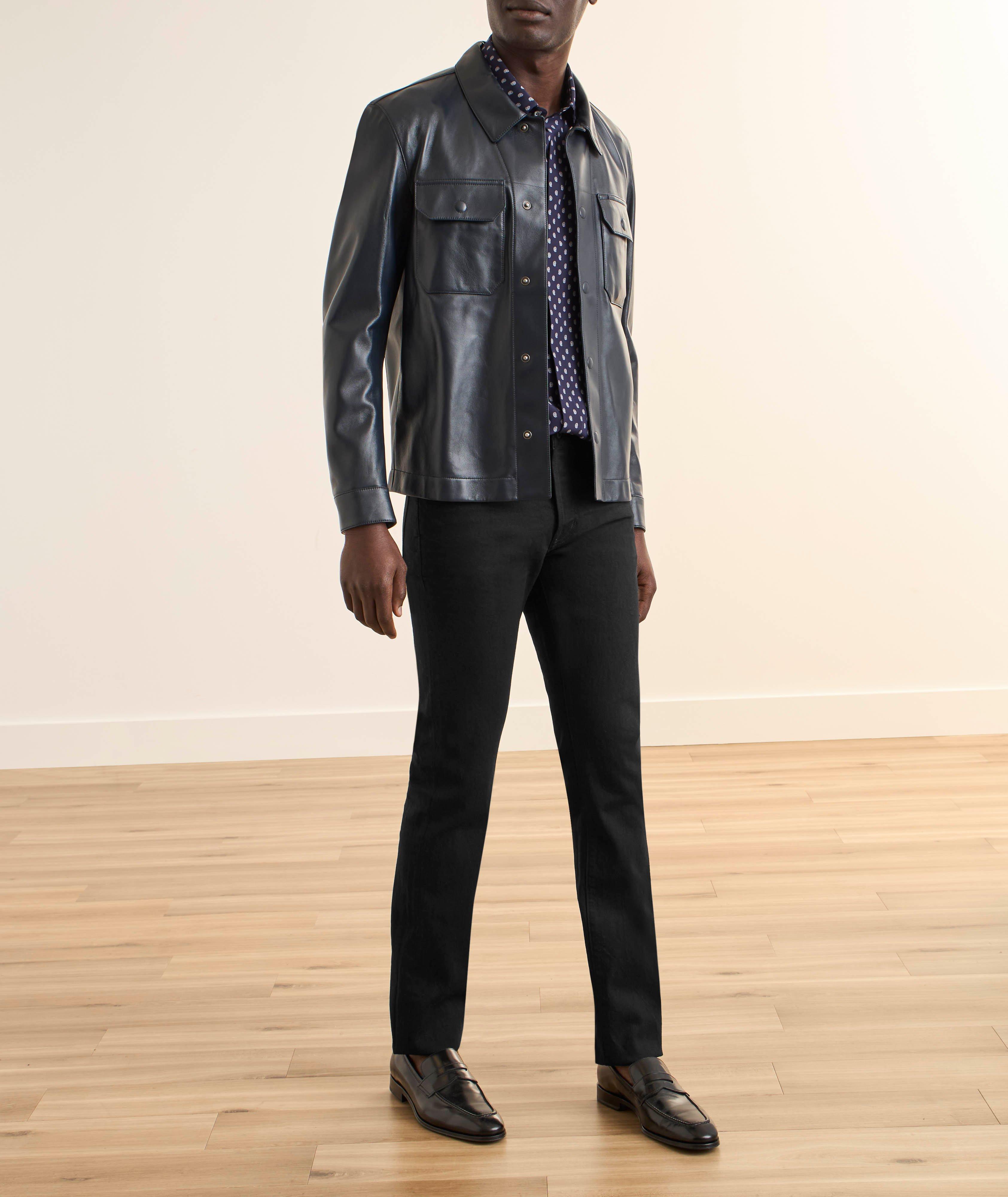 Selvedge Straight-Fit Jeans image 4