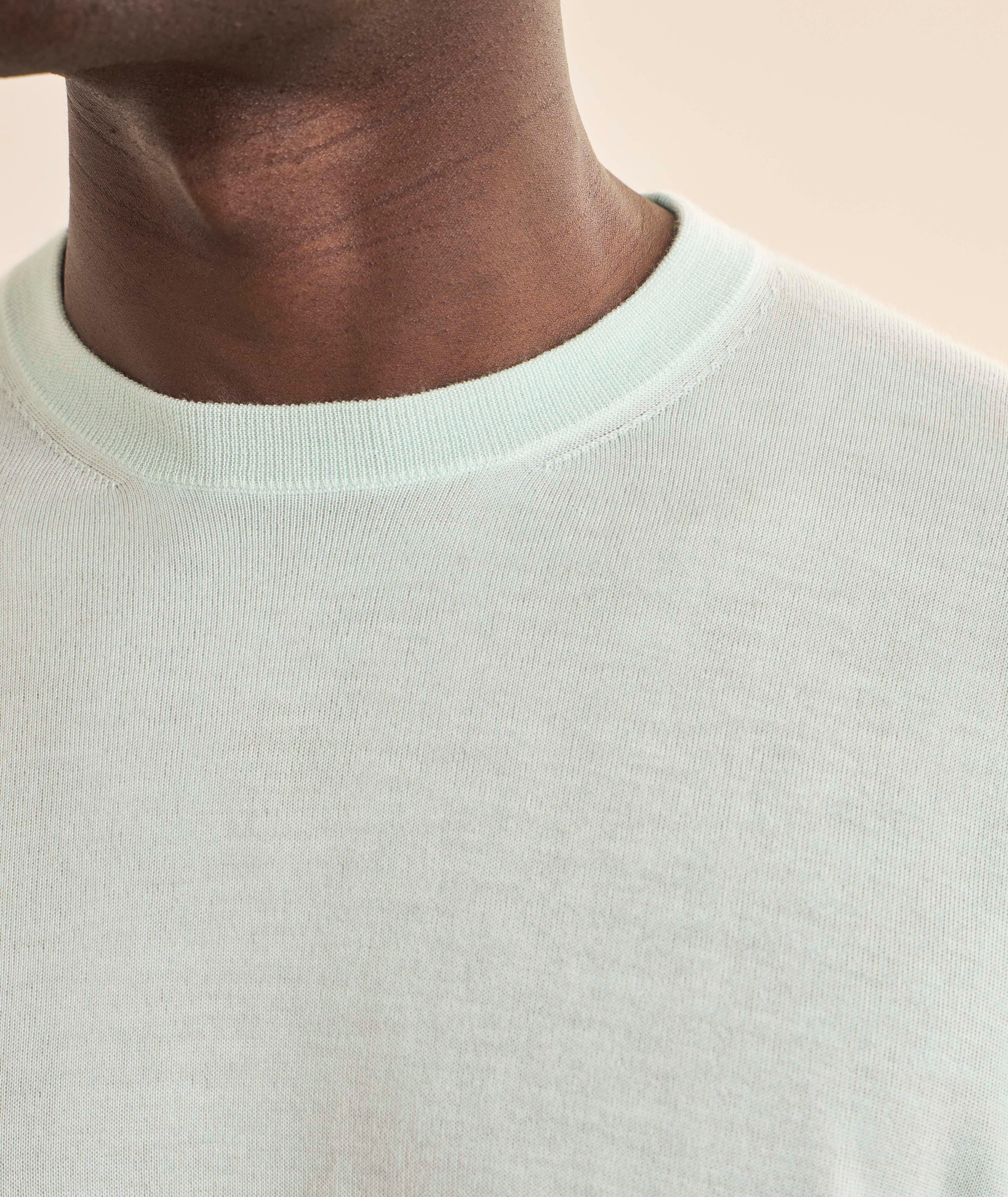 Oversized Cashmere Crewneck Sweater image 3