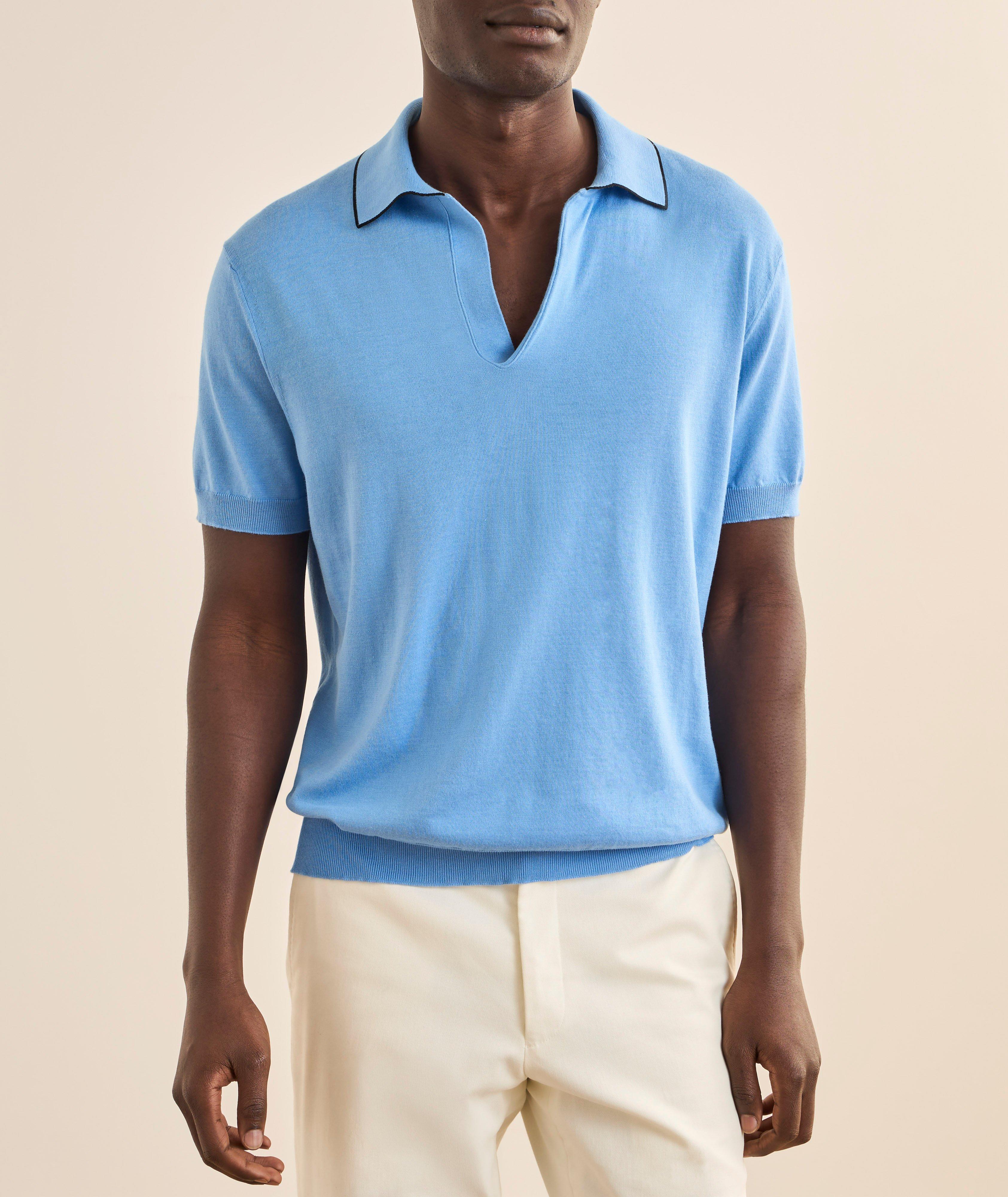 Cotton-Silk Tipped Polo  image 1