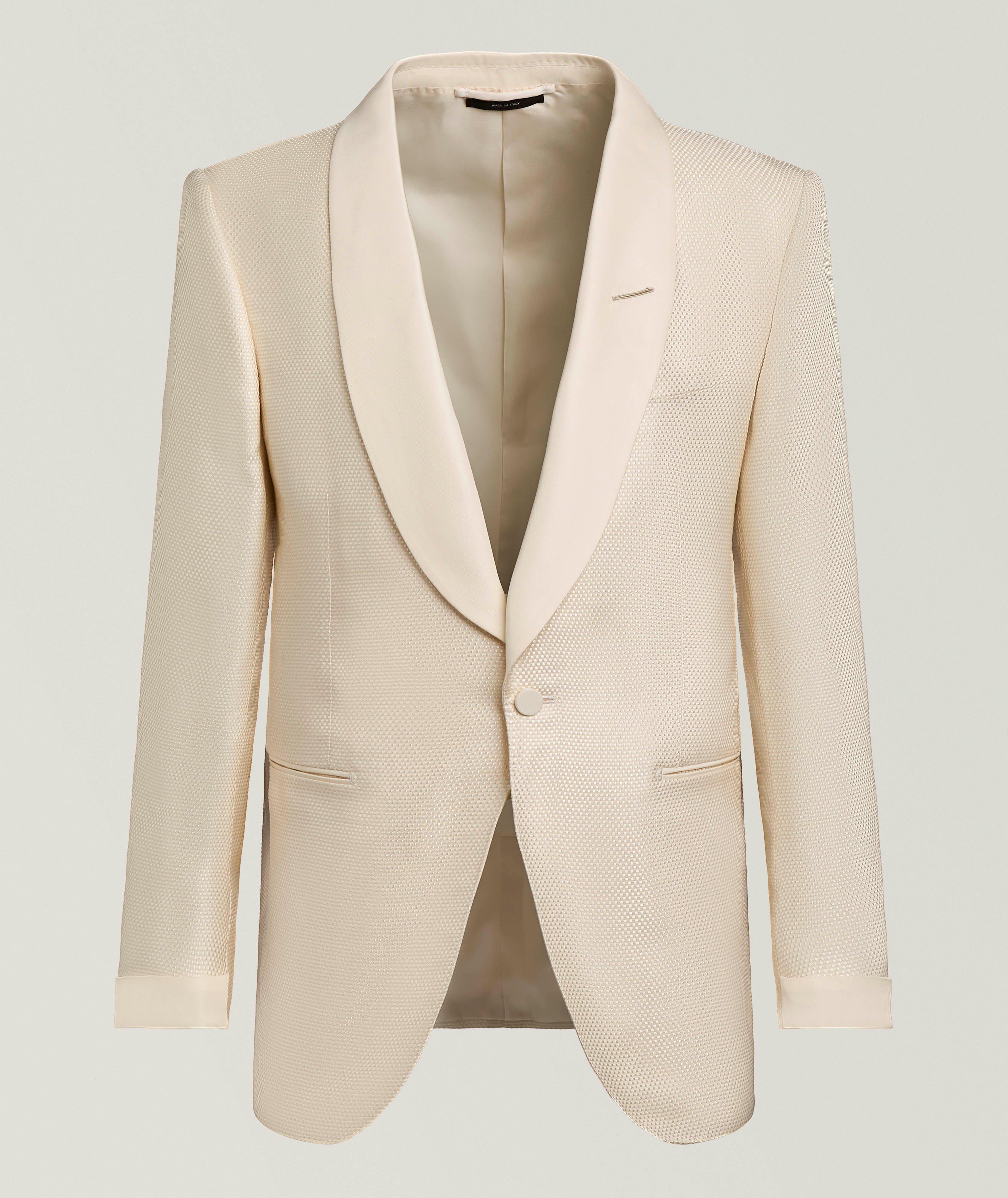 TOM FORD Dyllan Silk-Blend Jacquard Evening Jacket