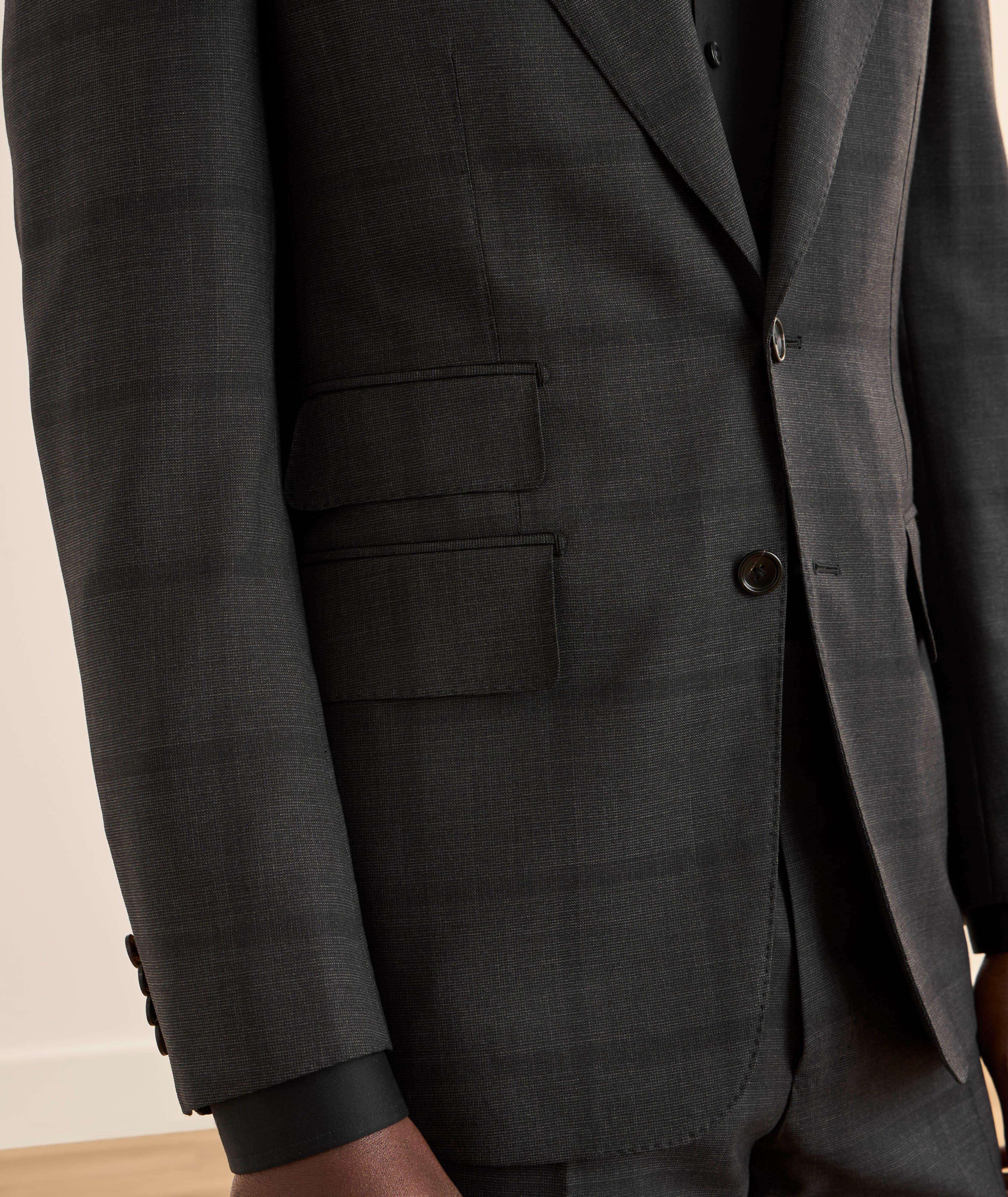 Shelton Checked Stretch-Wool Suit  image 3