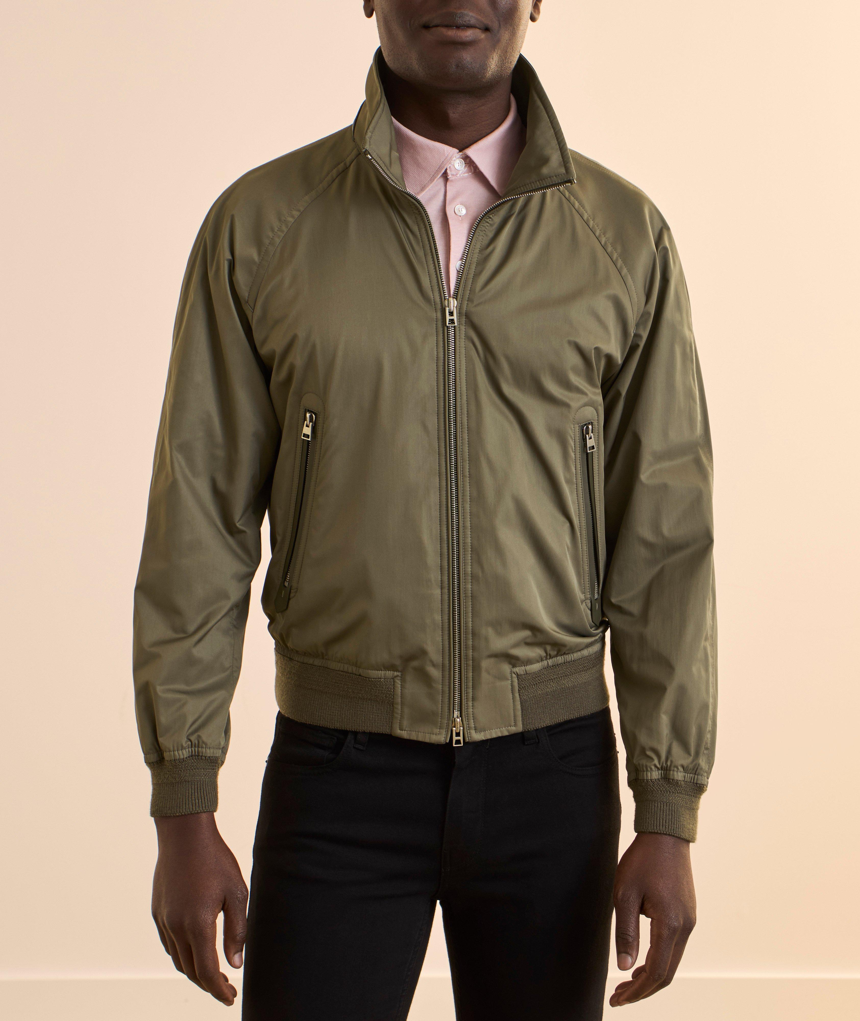 Blouson cachemire doublé popeline Peach Touch Techno image 1