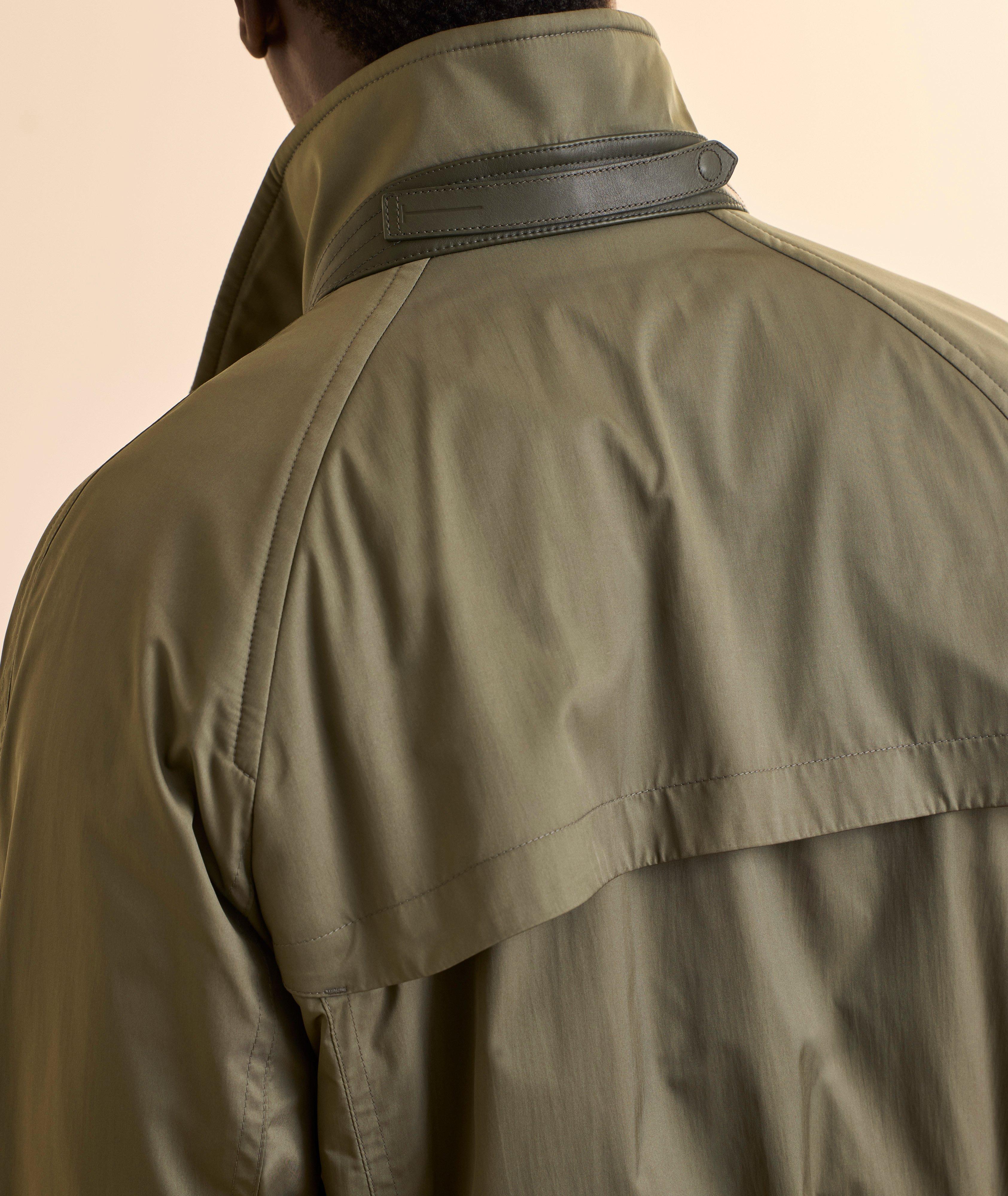 Blouson cachemire doublé popeline Peach Touch Techno image 5